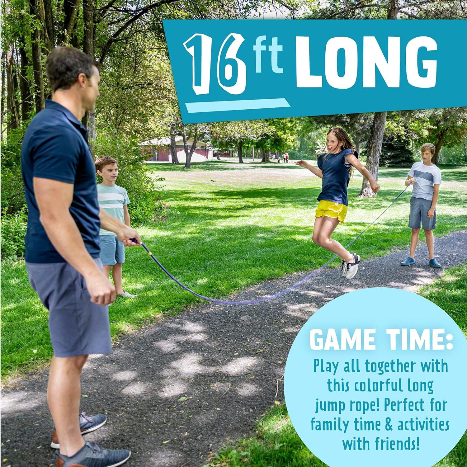 Cuerda de Salto Just Jump It 4.88m para Niños y Adultos