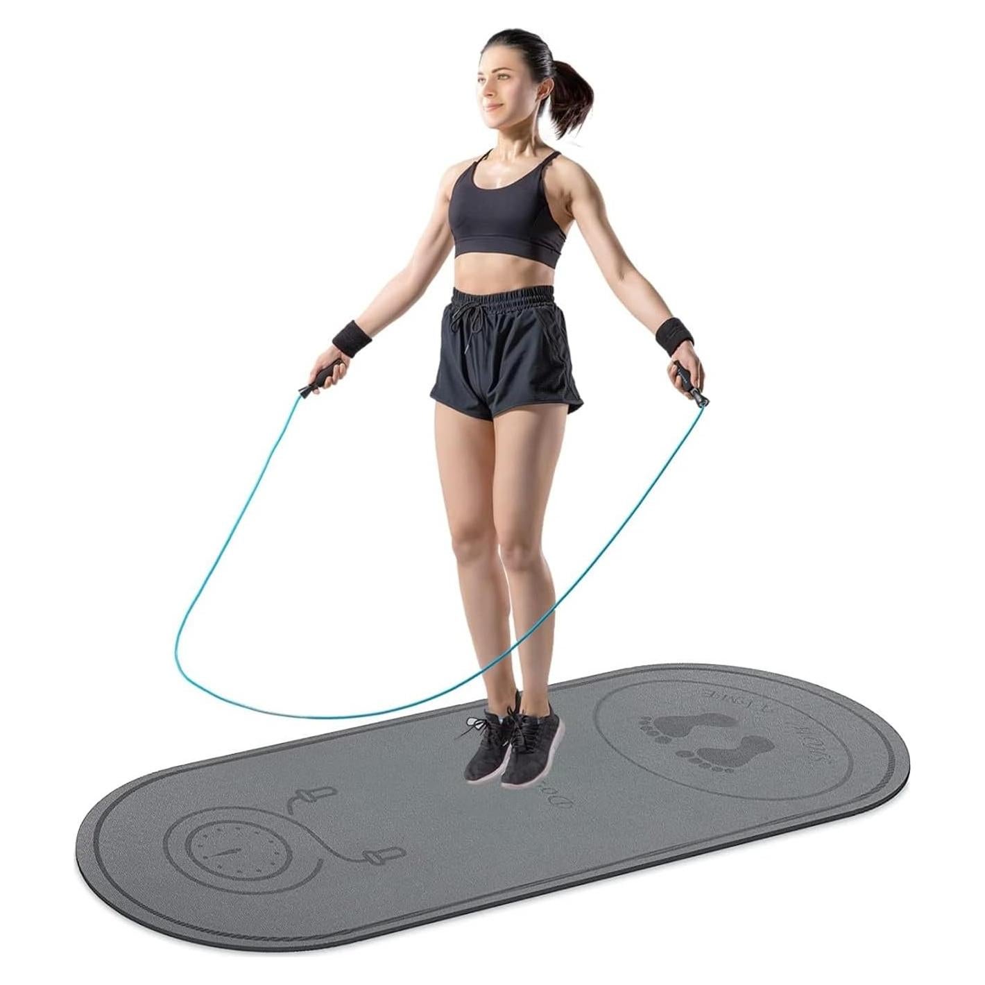 Alfombrilla Antideslizante Dofopo 63x24 para Saltar Cuerda