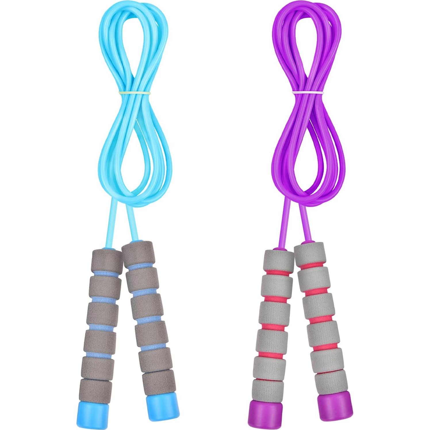 Cuerda de saltar ajustable flintronic 260 cm para niños