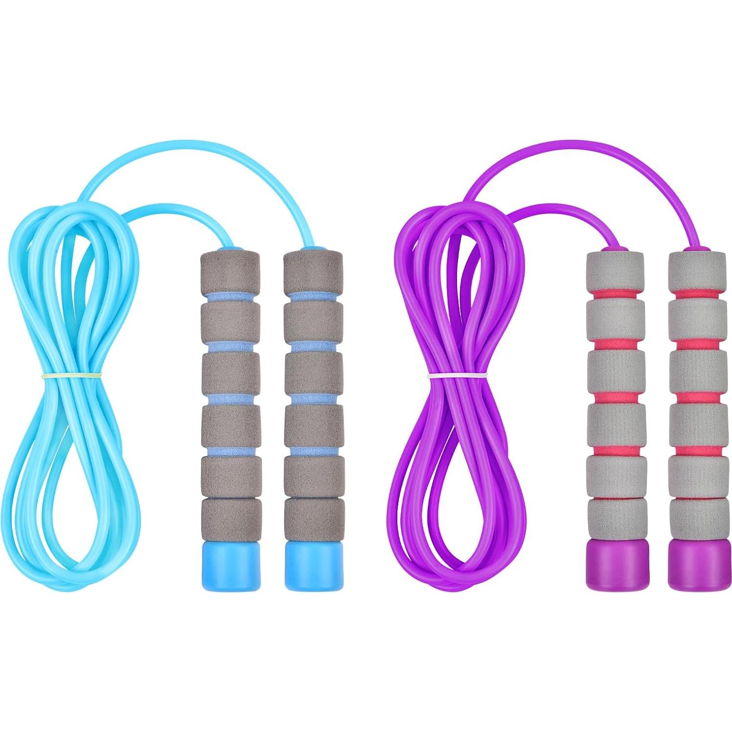 Cuerda de saltar ajustable flintronic 260 cm para niños