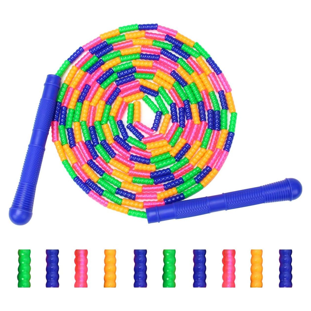 Cuerda de Salto Doble Dutch Coolrunner 4.88m Ajustable Azul