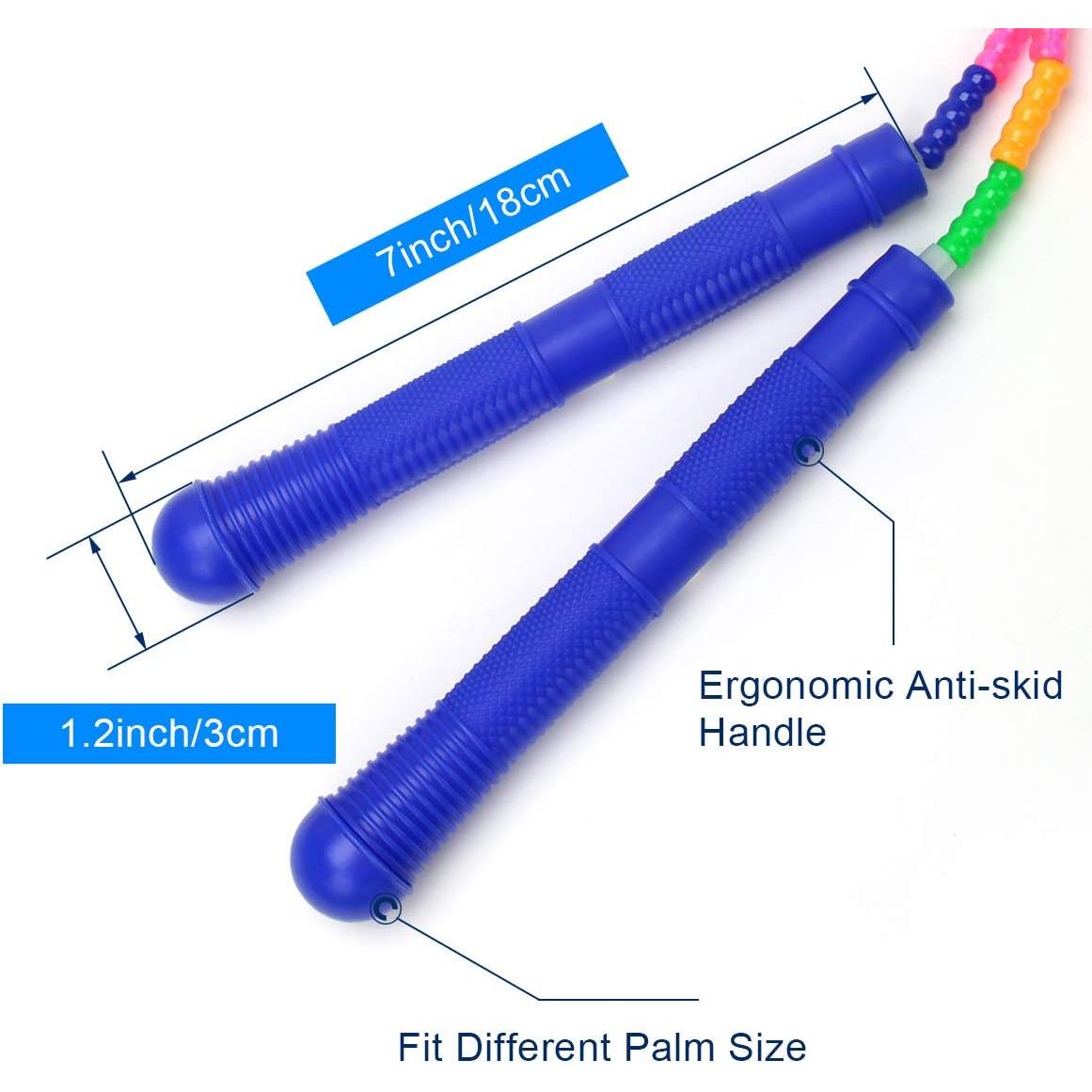 Cuerda de Salto Doble Dutch Coolrunner 4.88m Ajustable Azul