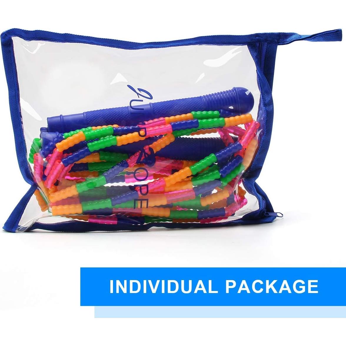 Cuerda de Salto Doble Dutch Coolrunner 4.88m Ajustable Azul