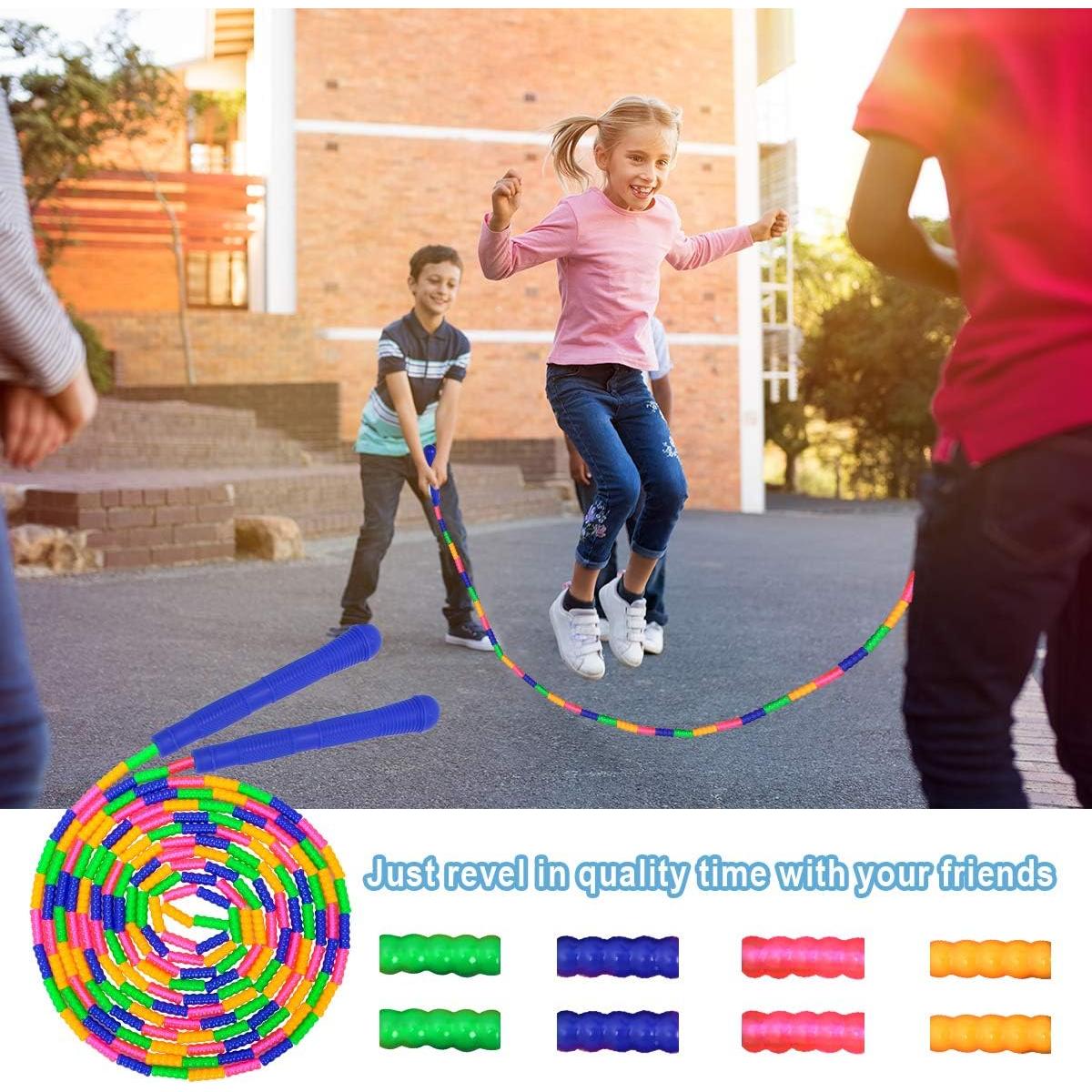 Cuerda de Salto Doble Dutch Coolrunner 4.88m Ajustable Azul