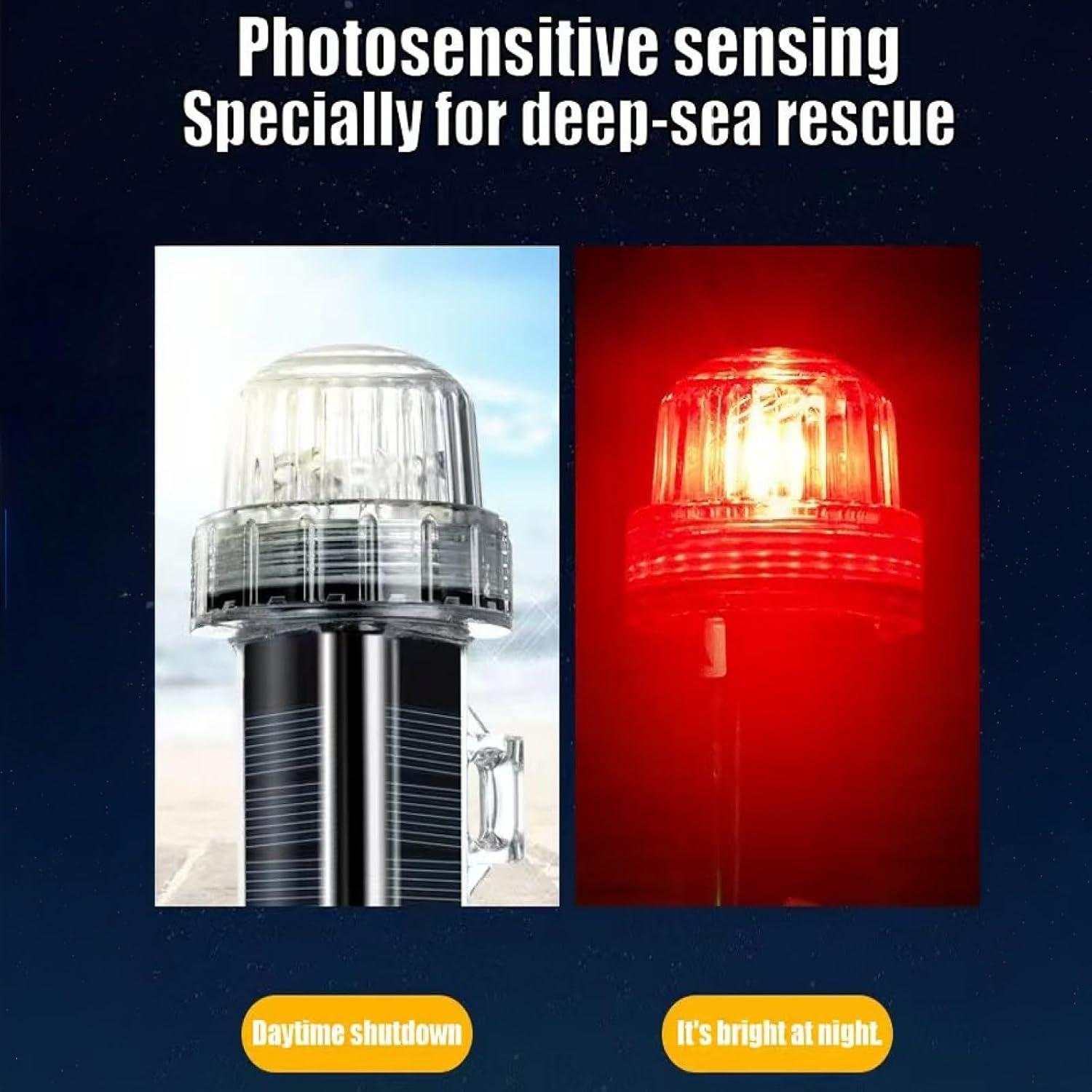 Fuegos Artificiales Marinos Genérico - Paquete de 3, LED, 19.05 cm