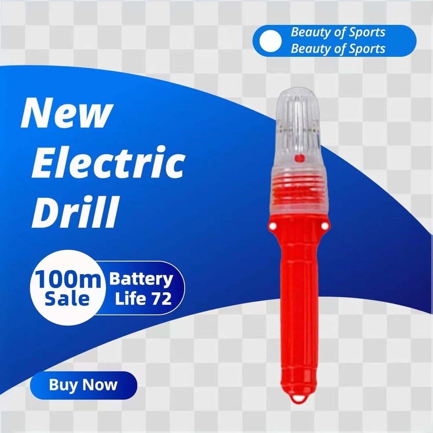 Fuegos Artificiales Marinos Genérico - Paquete de 3, LED, 19.05 cm