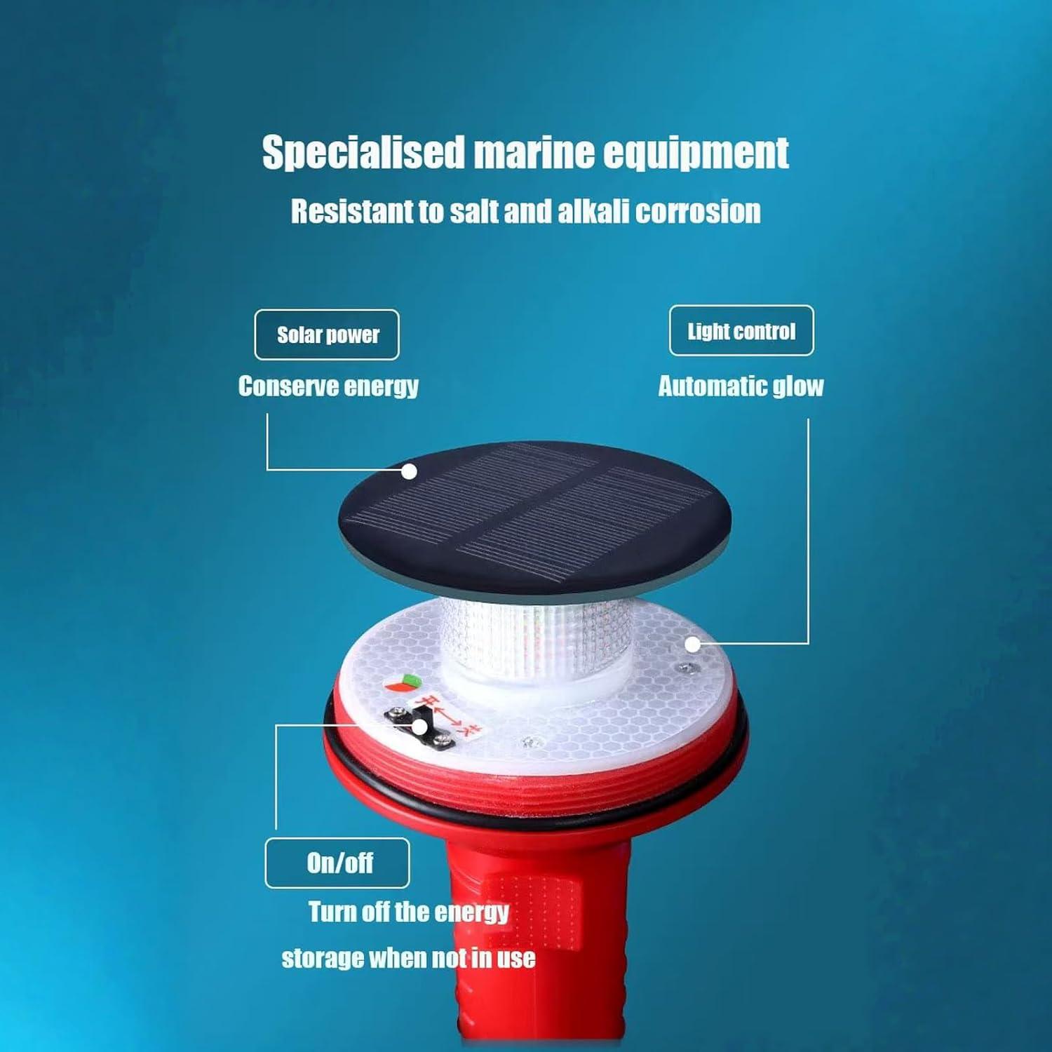 Fuegos Artificiales Marinos Genérico - Paquete de 3, LED, 19.05 cm