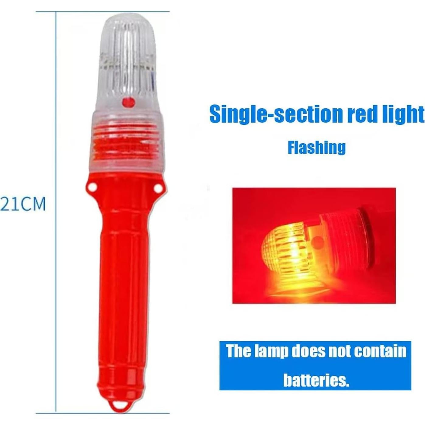 Fuegos Artificiales Marinos Genérico - Paquete de 3, LED, 19.05 cm