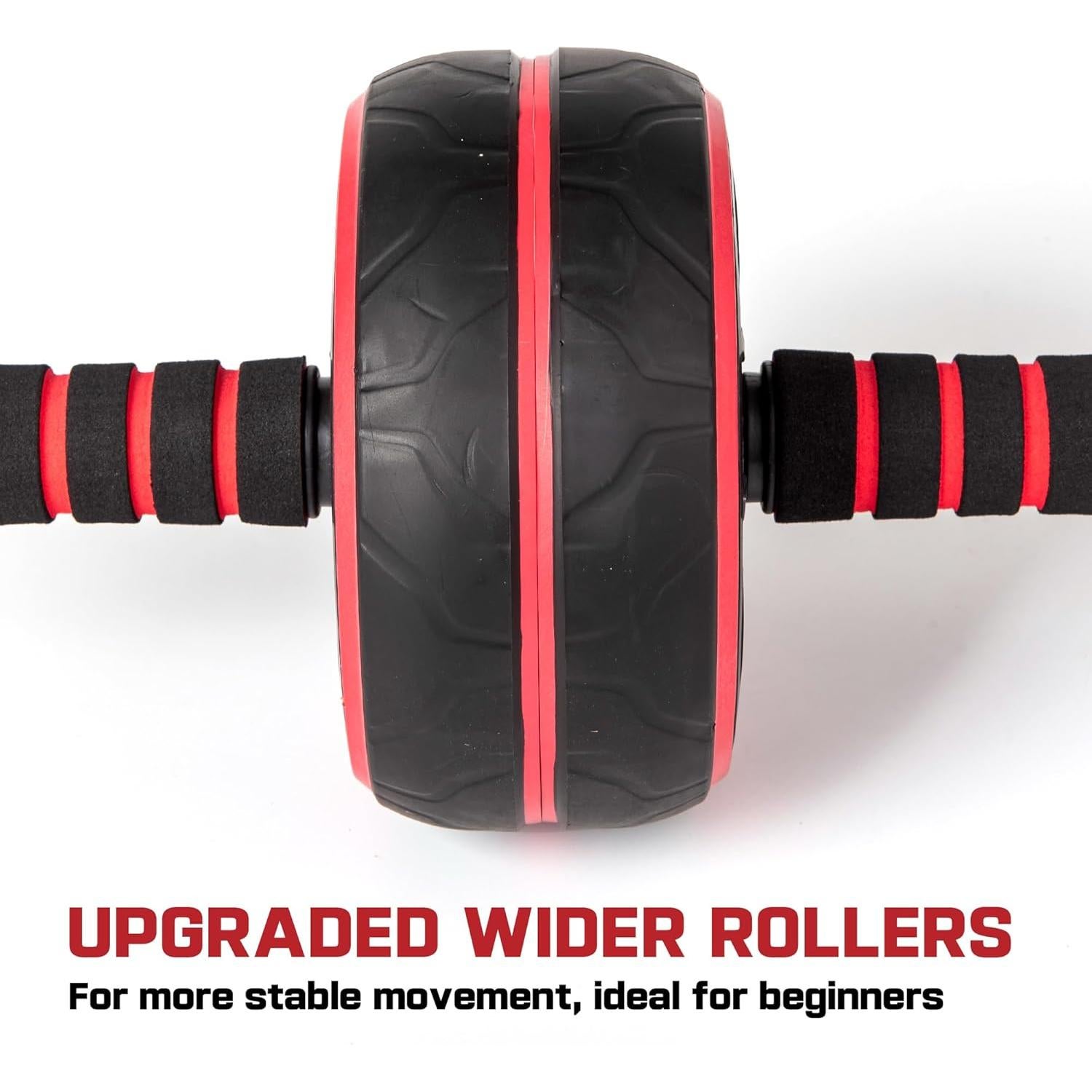 Rueda de Abdominales JHYSHAN Ancha y Silenciosa para Fitness