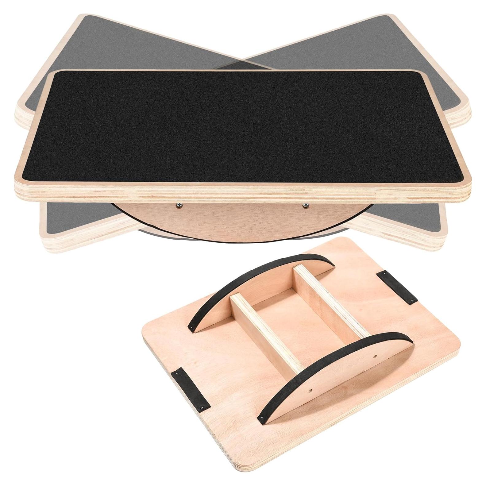 Tabla de Equilibrio VANKUTL de Madera Antideslizante 158.76kg