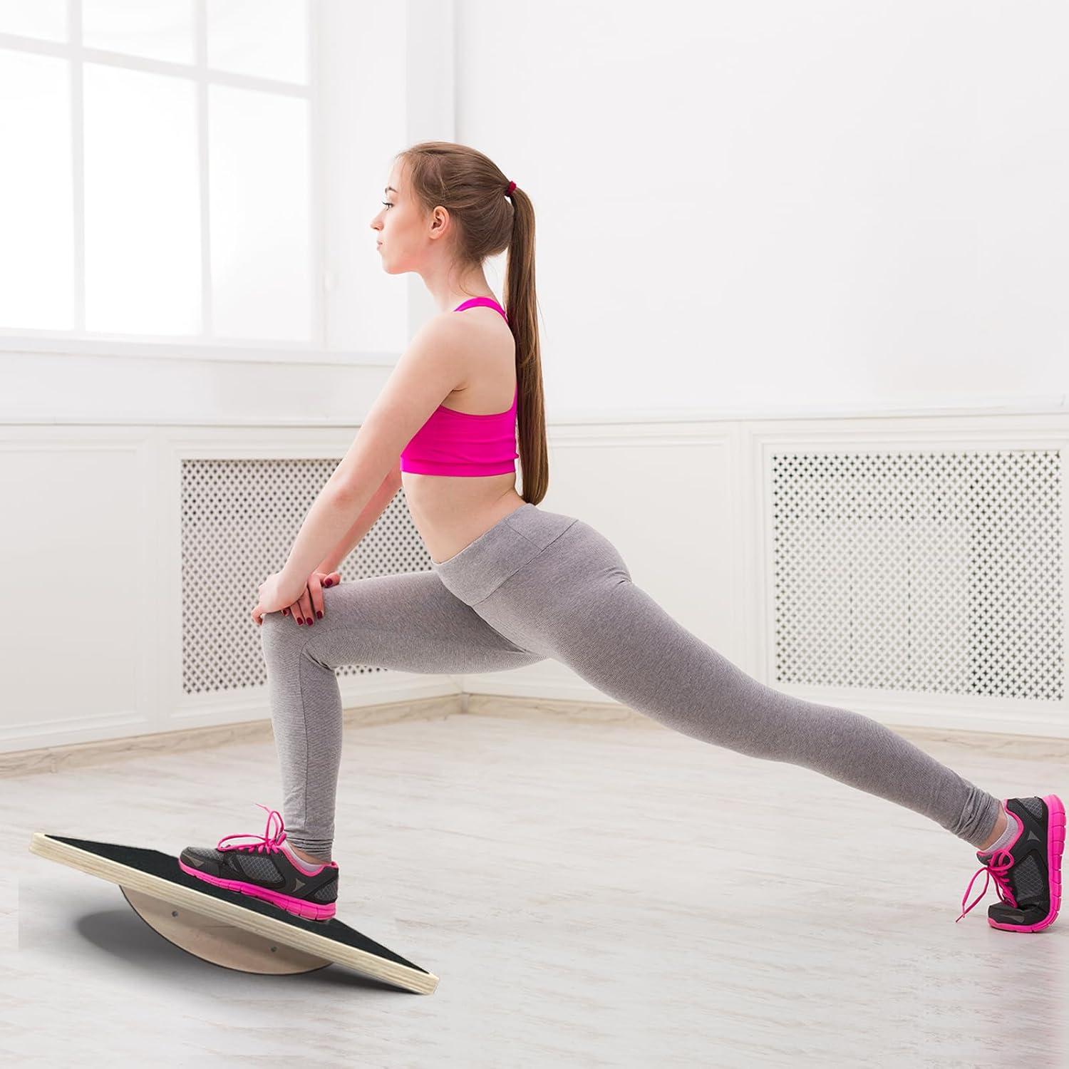 Tabla de Equilibrio VANKUTL de Madera Antideslizante 158.76kg