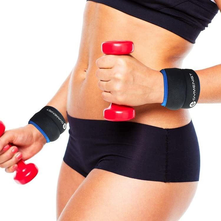 Pesas de Muñeca GYMENIST 0.23 kg Par de Pulsera Cardio