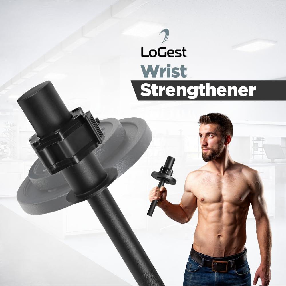 Fortalecedor de Muñeca Logest - Ejercitador de Antebrazo Pesado