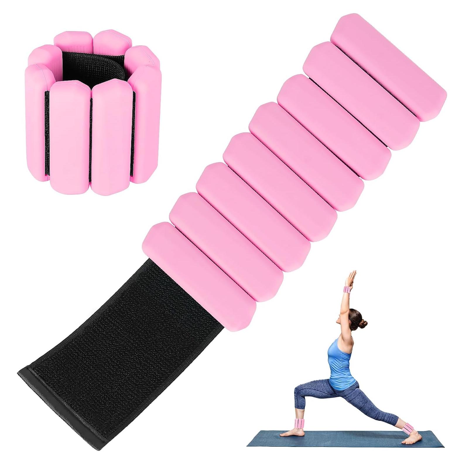 Conjunto de Pesas Ajustables Teikugv para Muñeca y Tobillo 0.9 kg