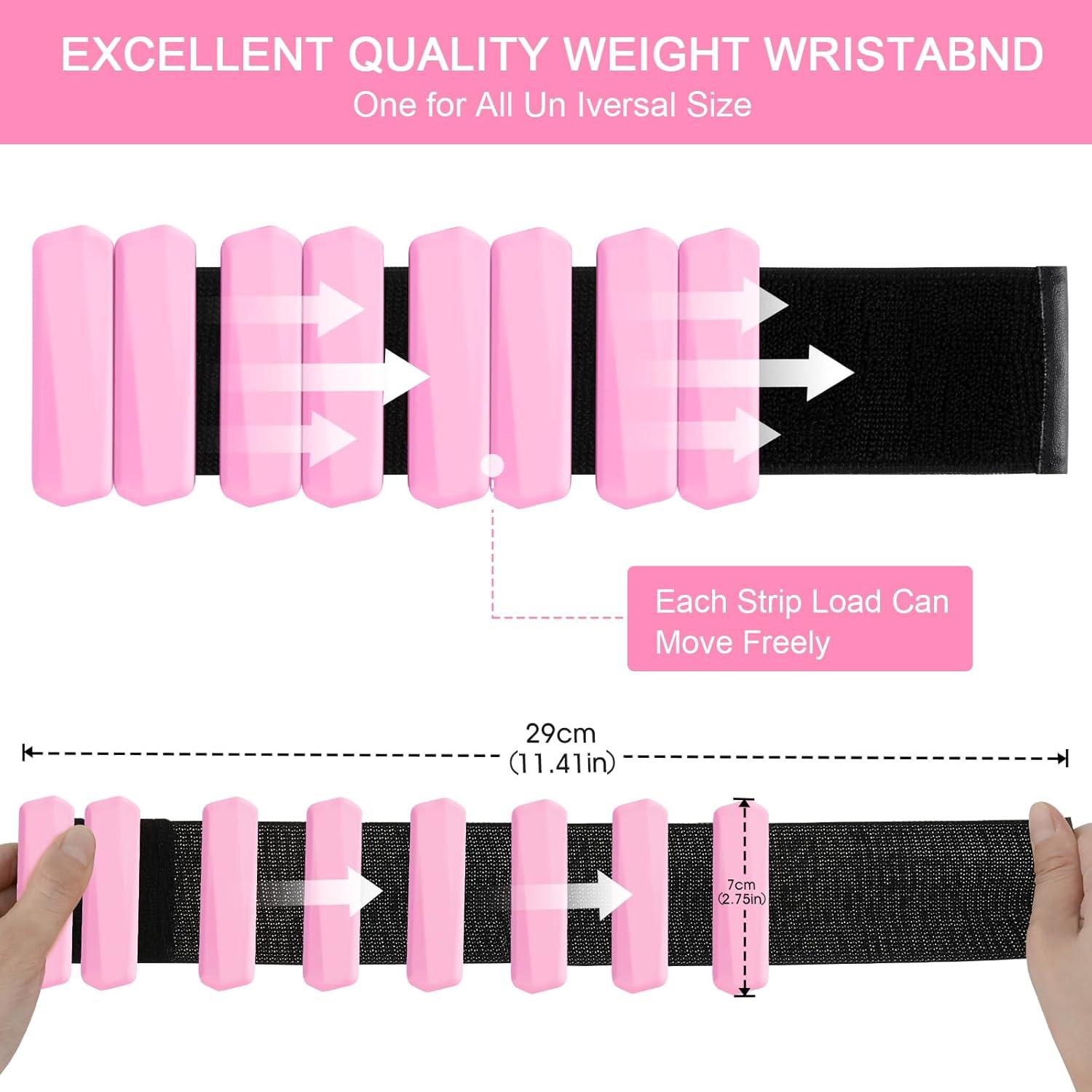 Conjunto de Pesas Ajustables Teikugv para Muñeca y Tobillo 0.9 kg