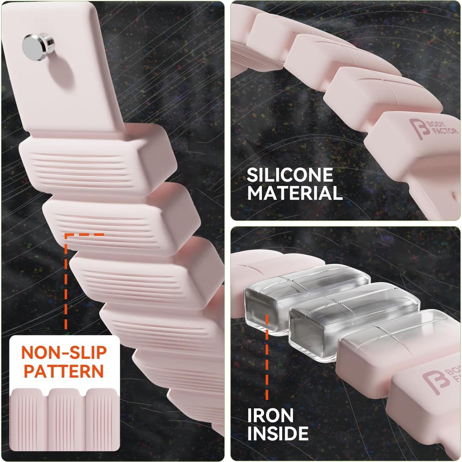 Pesas de Muñeca Body Factor 0.45 kg Silicona Impermeables