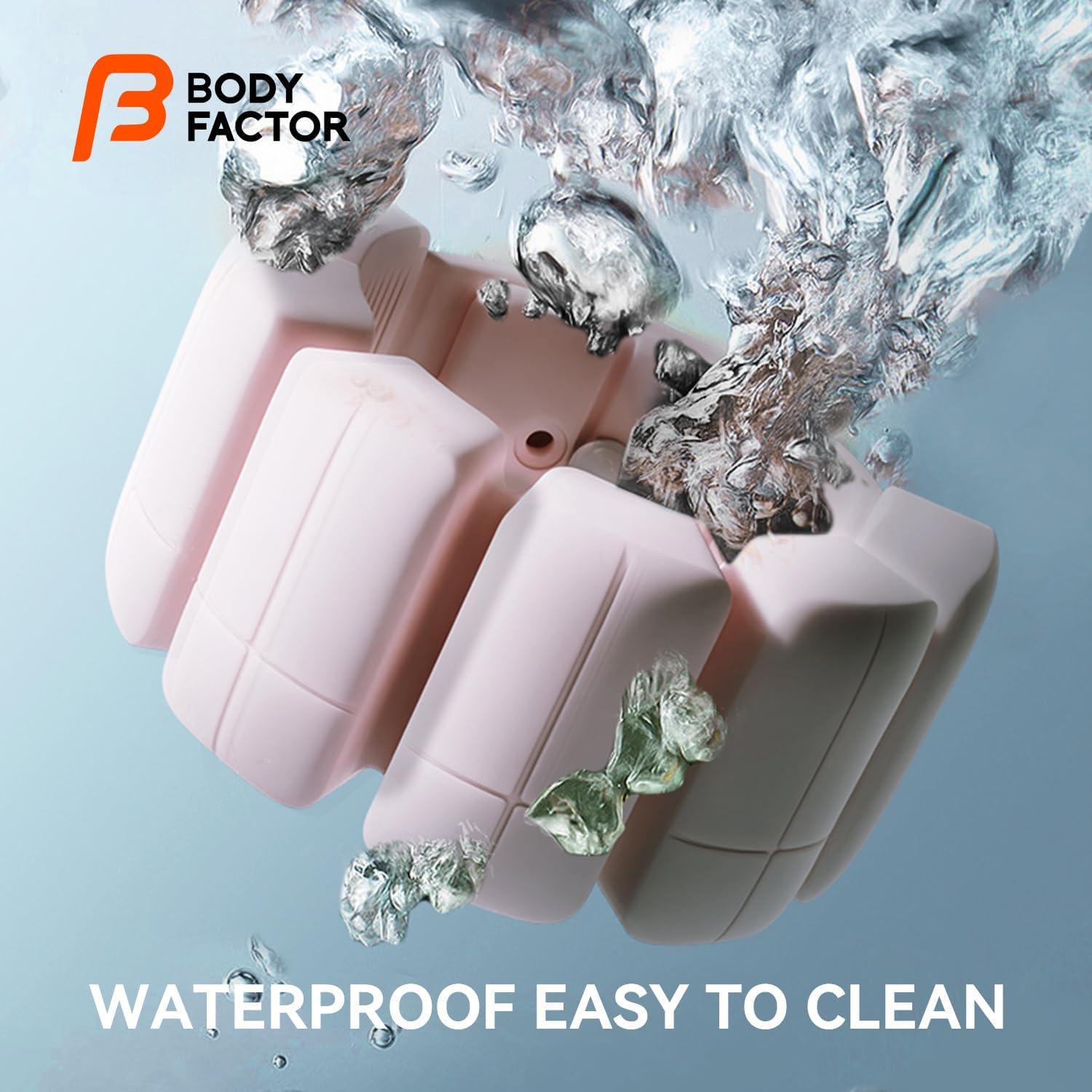 Pesas de Muñeca Body Factor 0.45 kg Silicona Impermeables