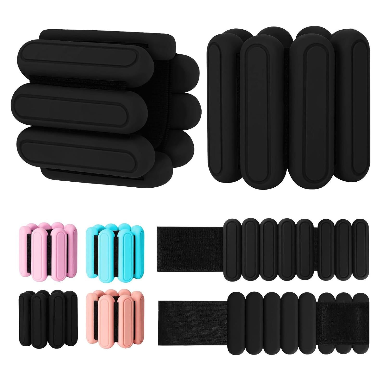 Conjunto de Pesas Ajustables Grednfhat para Muñeca y Tobillo 0.45 kg