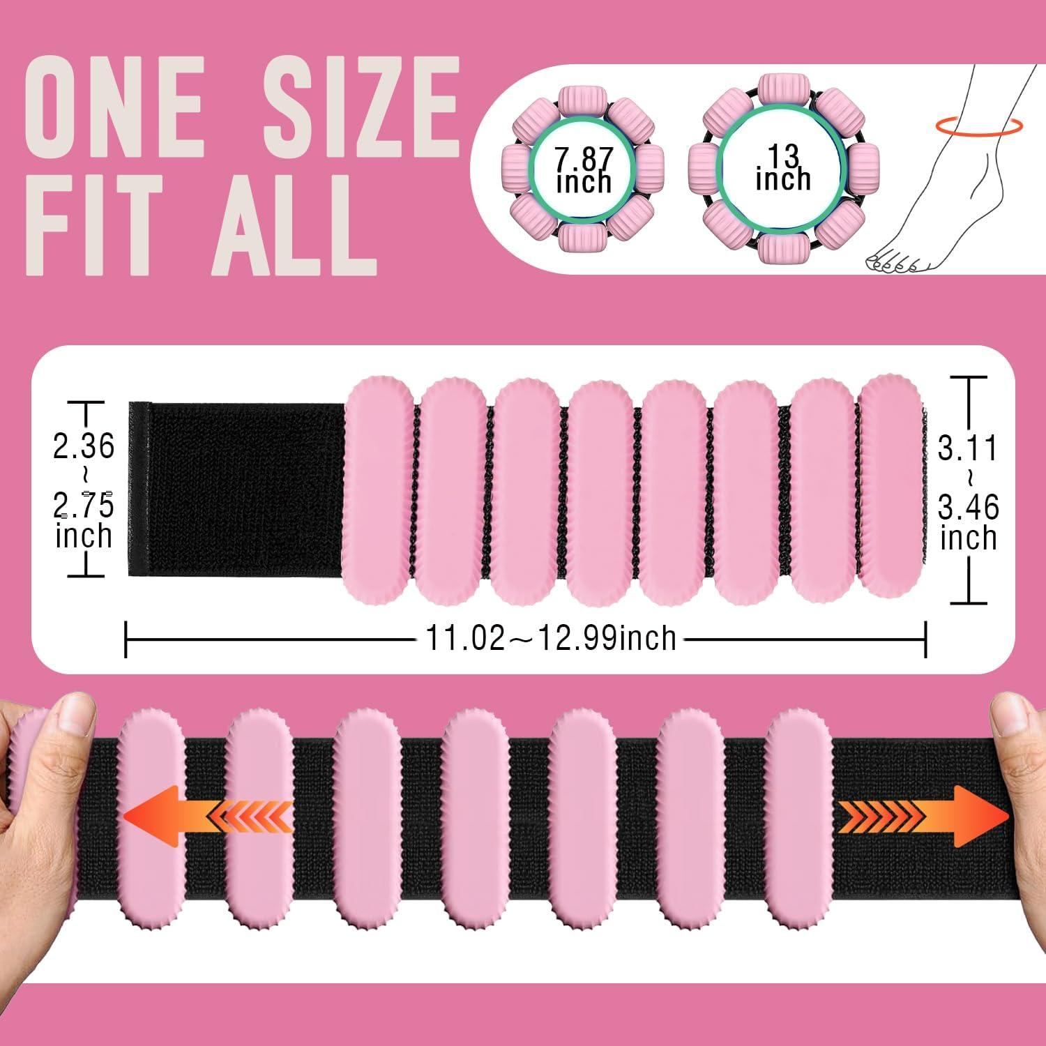 Pesas de Tobillo y Muñeca AMORIX 3 Pares Silicona 3.18kg