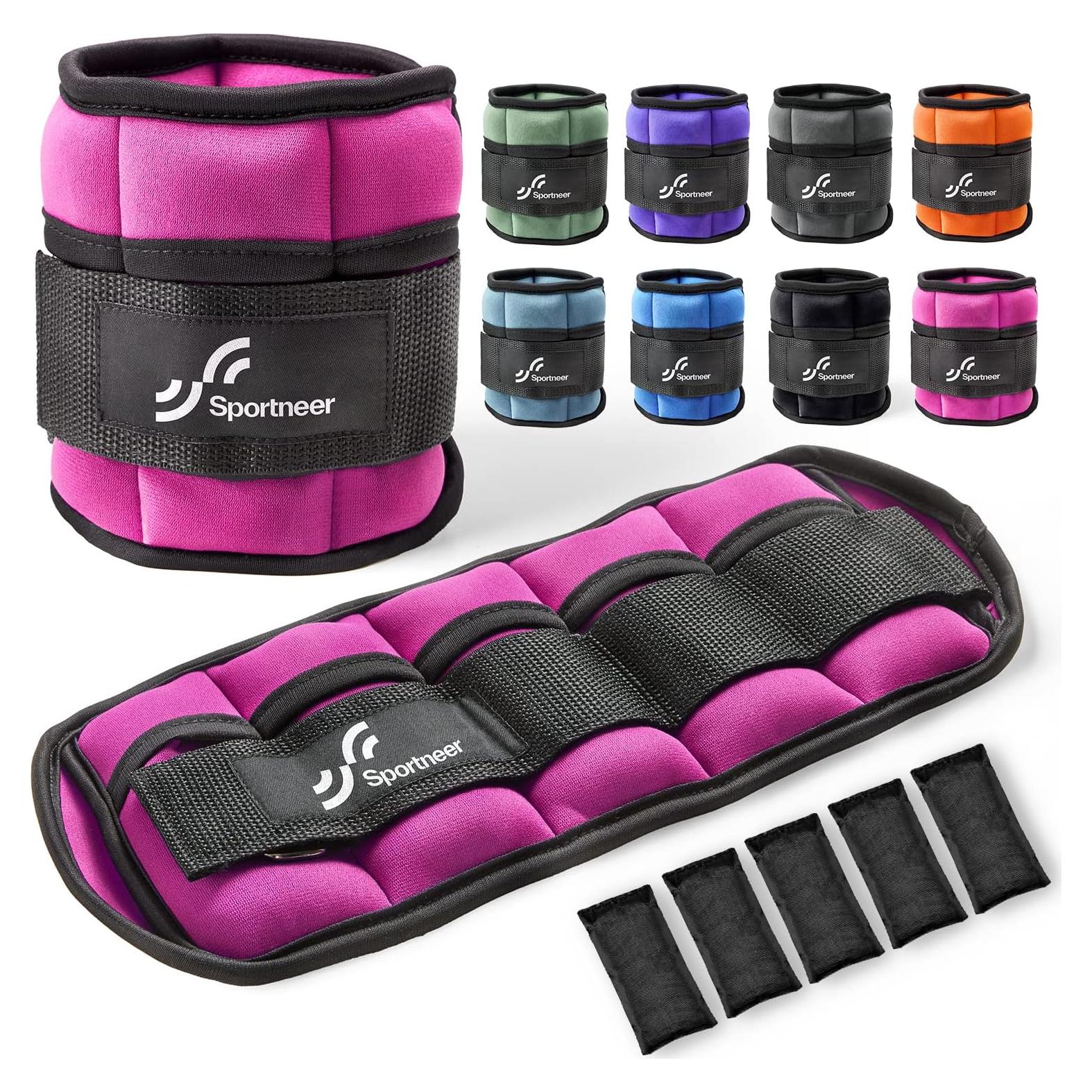 Pesas Ajustables Sportneer para Tobillo y Muñeca 1.8 kg