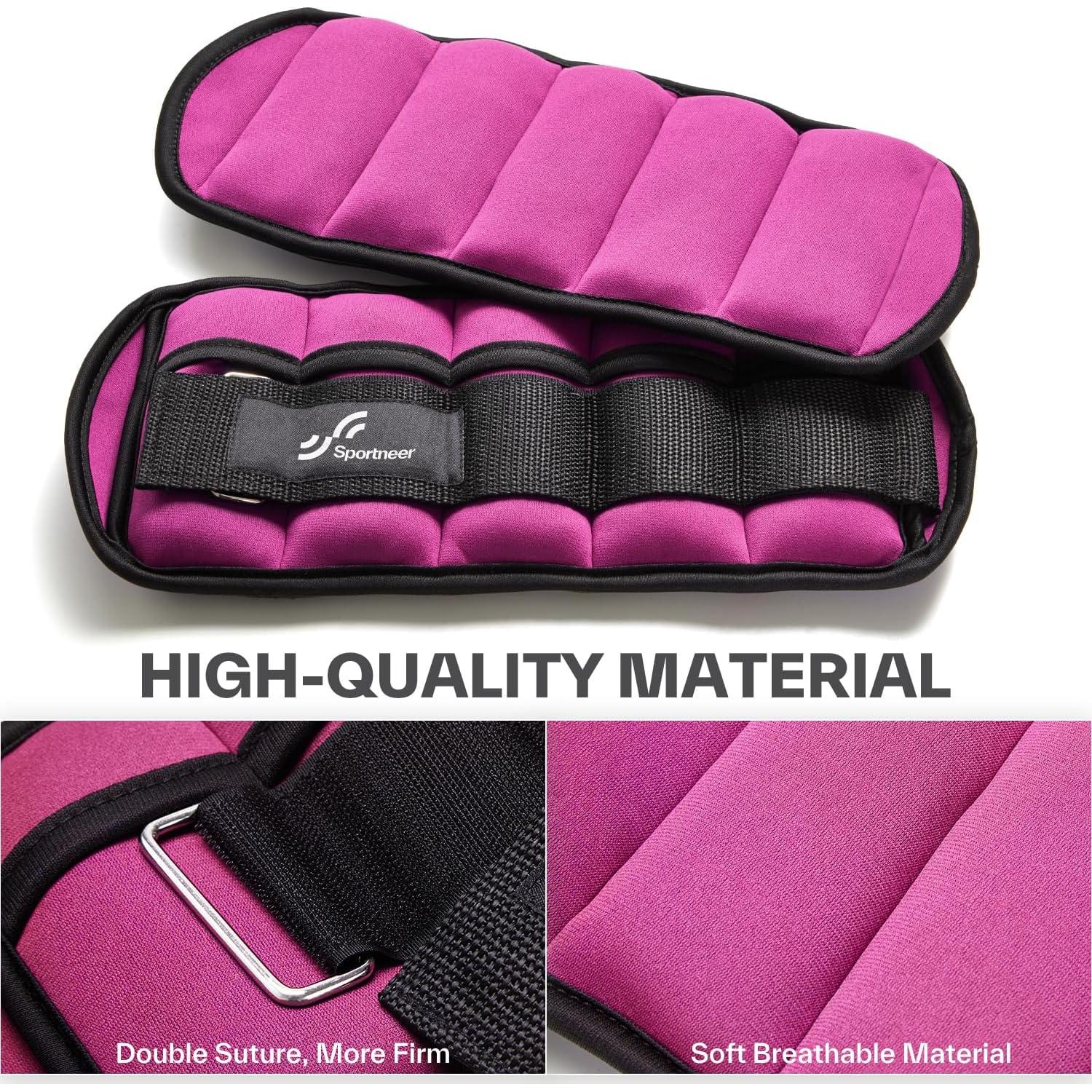 Pesas Ajustables Sportneer para Tobillo y Muñeca 1.8 kg