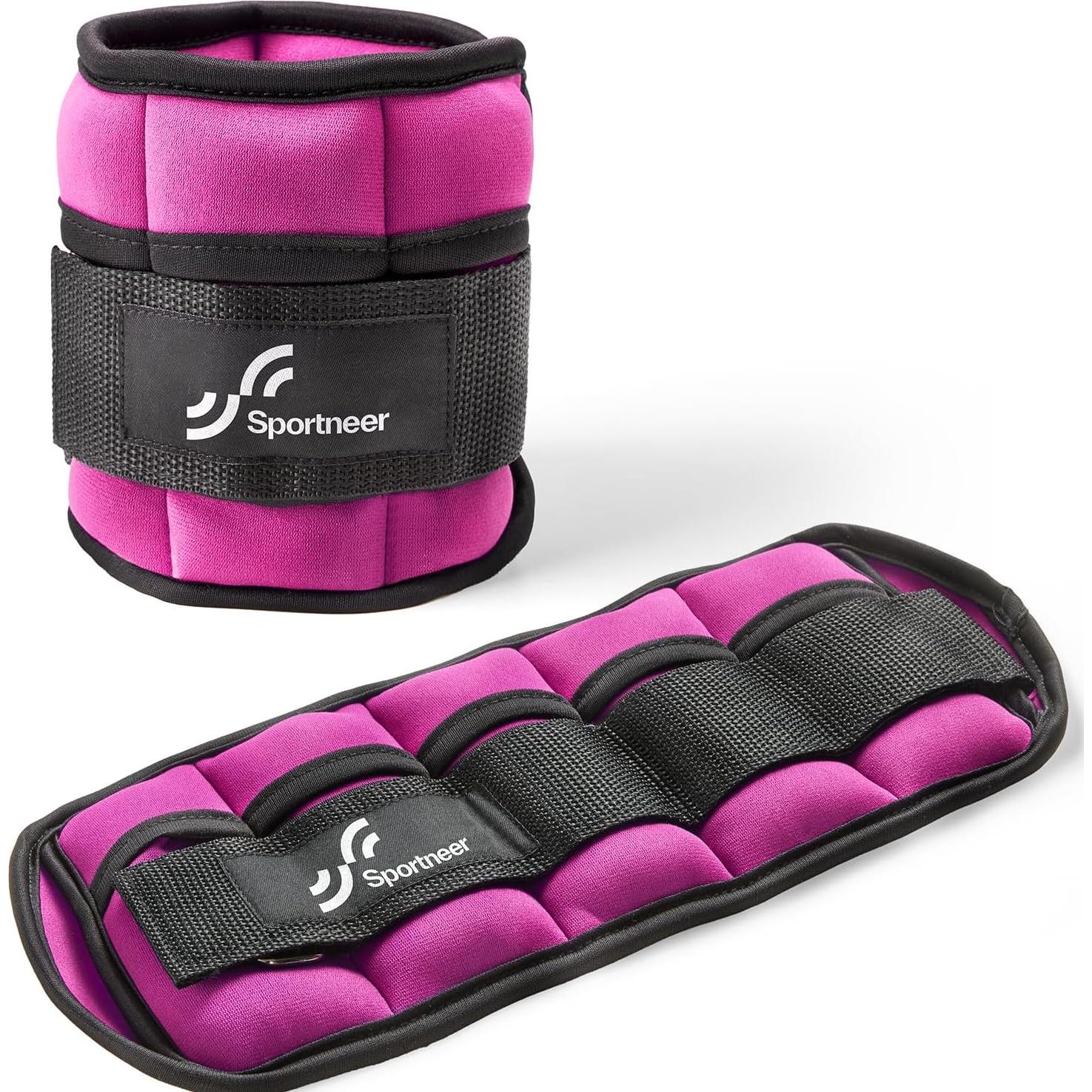 Pesas Ajustables Sportneer para Tobillo y Muñeca 1.8 kg