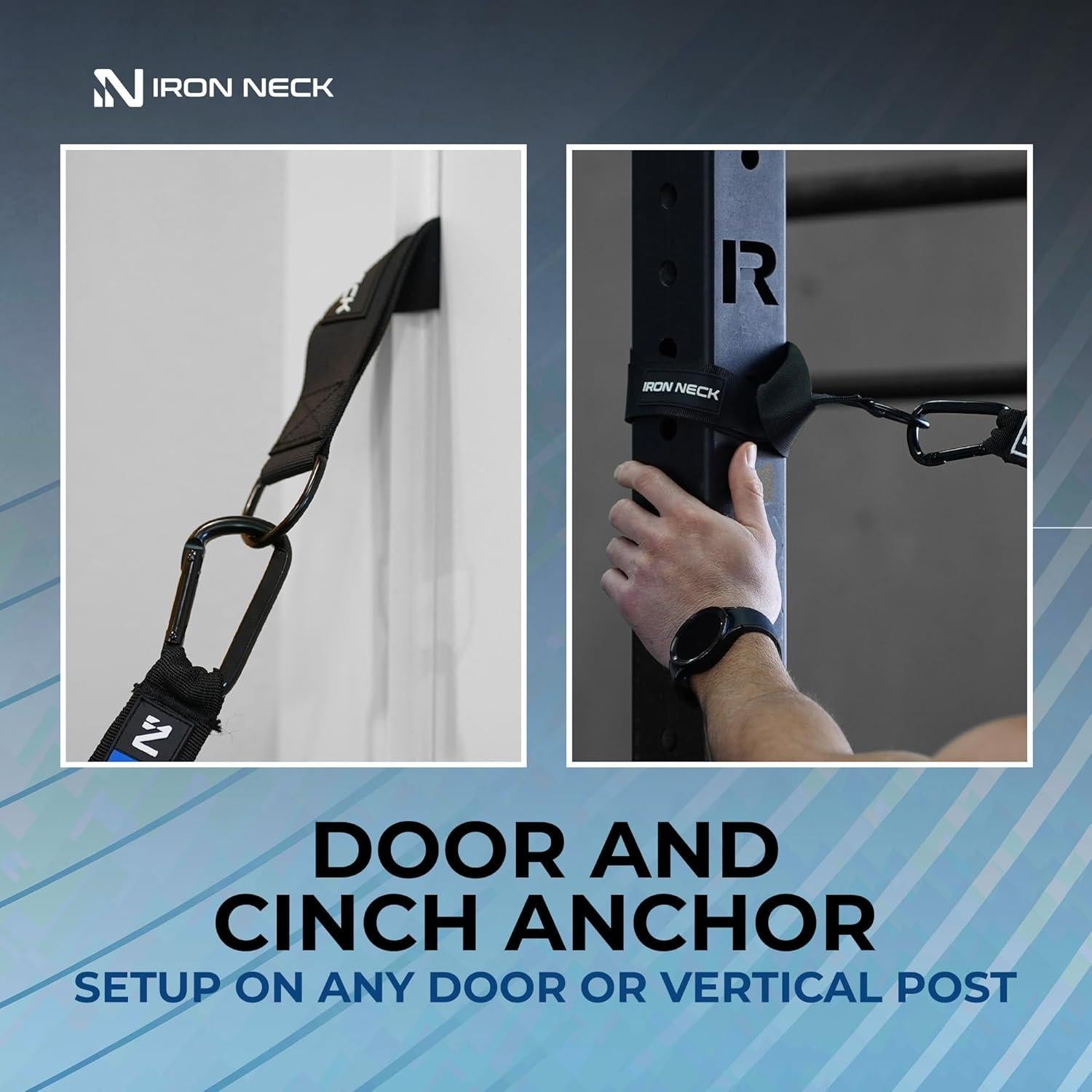 Arnés de Cuello Iron Neck Alpha Plus con Kit Mediano para Entrenamiento