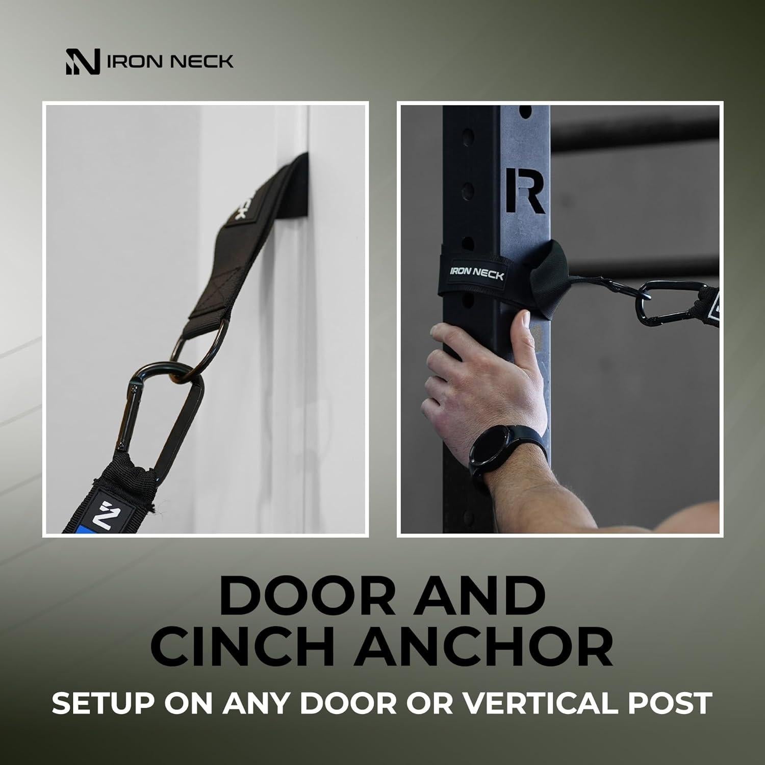 Arnés de Cuello Iron Neck Alpha con Kit Mediano para Entrenamiento