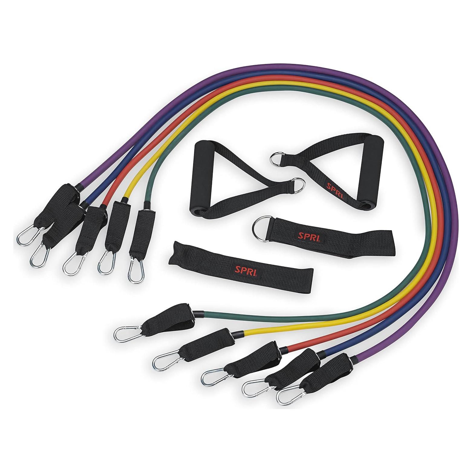 Kit de Bandas de Resistencia SPRI - 5 Niveles para Ejercicio
