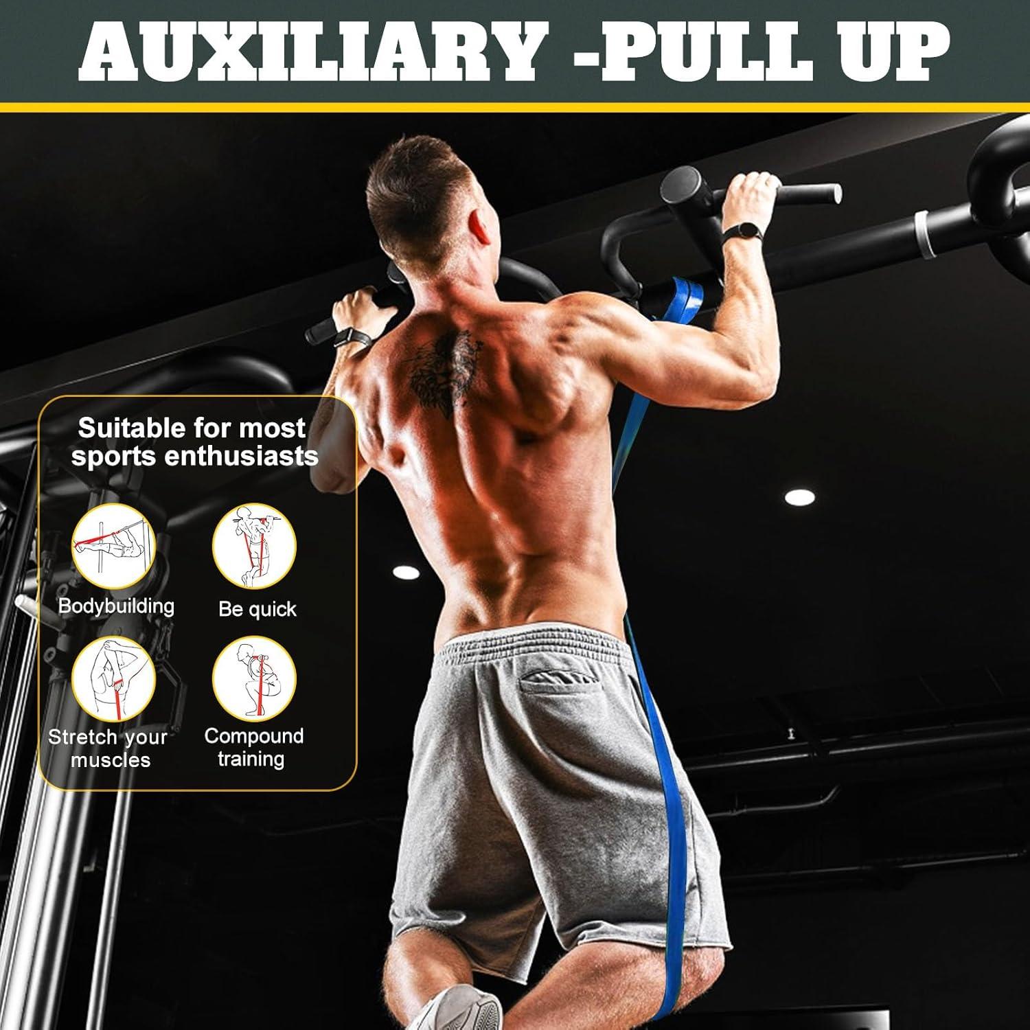 Bandas de Resistencia YOVKOK para Ejercicio - Set 4 Unidades