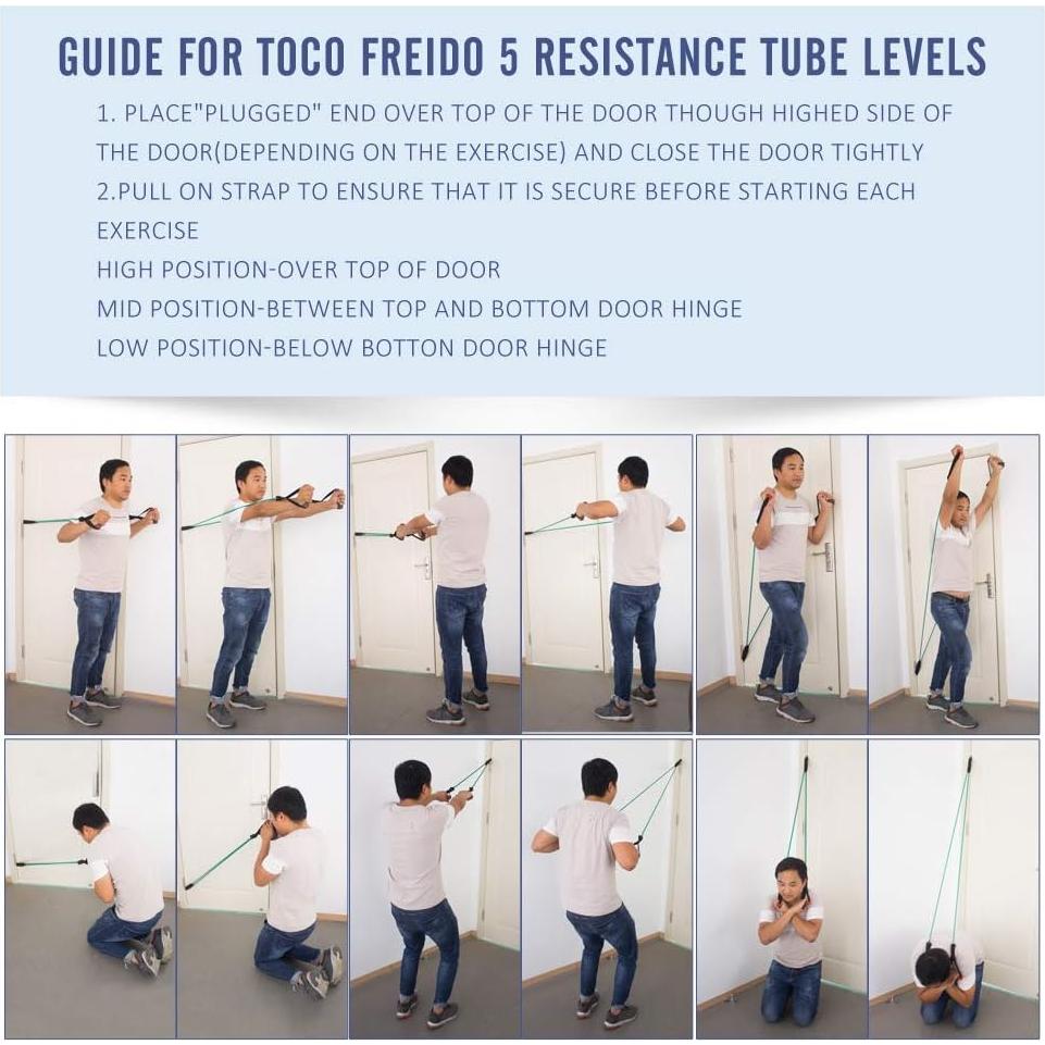 Banda de Resistencia TOCO FREIDO 10-15 lbs (4.5-6.8 kg) Anti-Rotura
