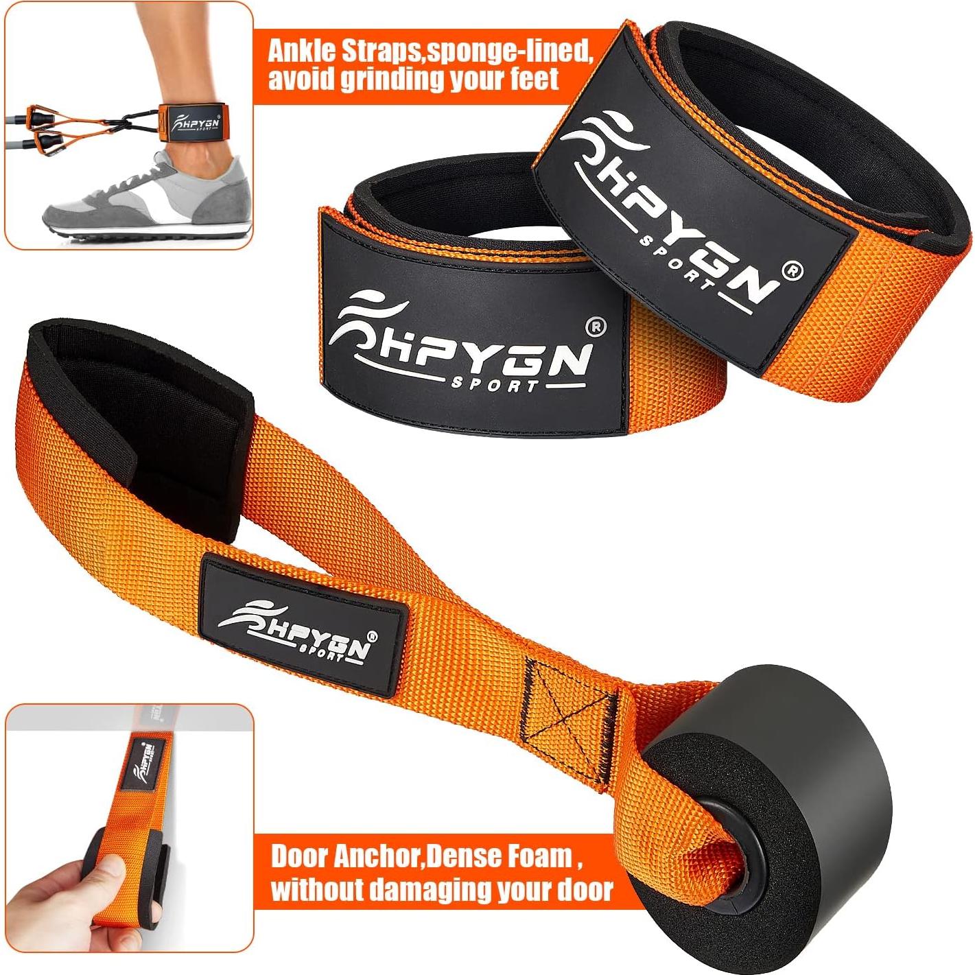 Bandas de Resistencia HPYGN 300LBS para Entrenamiento Muscular