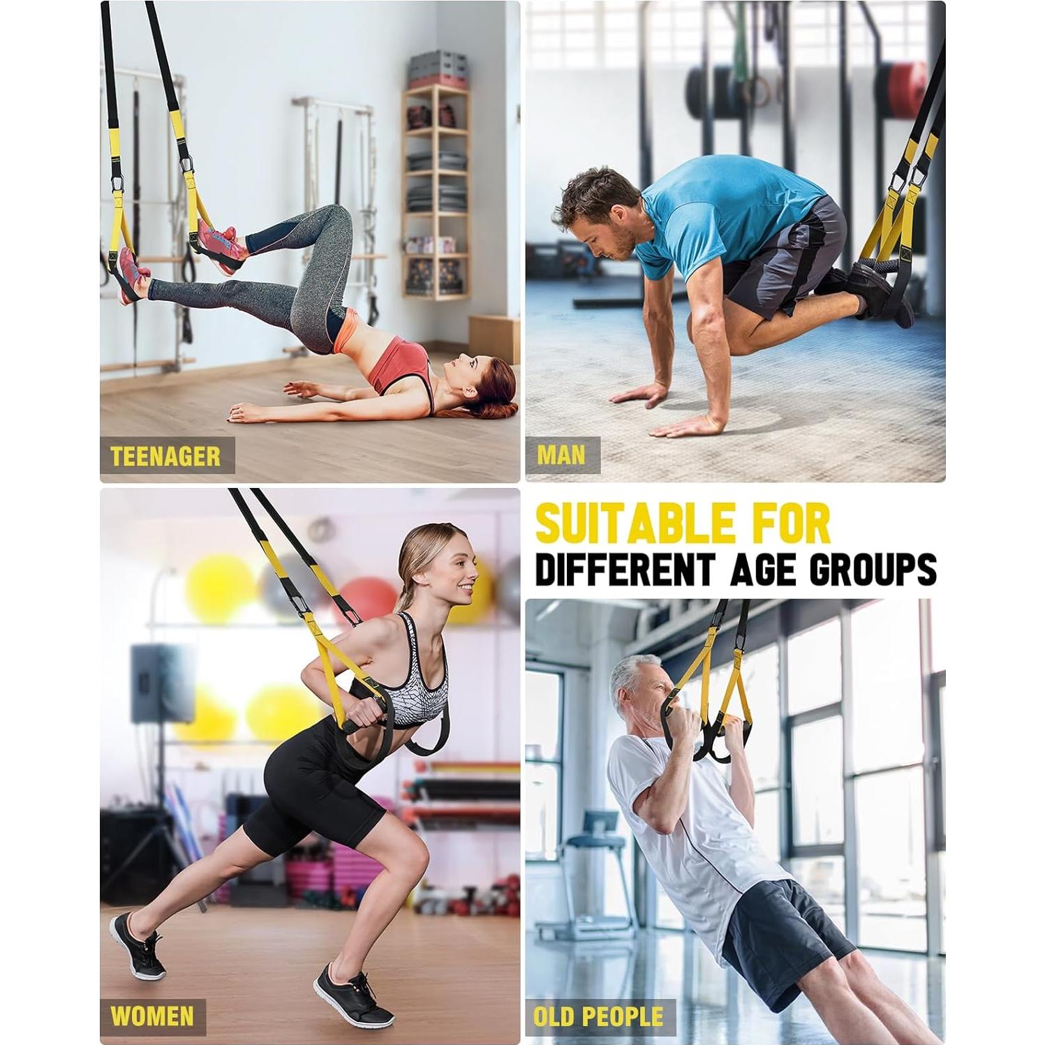 Kit de Entrenamiento de Resistencia TUKTOBE - 5 Piezas para Casa