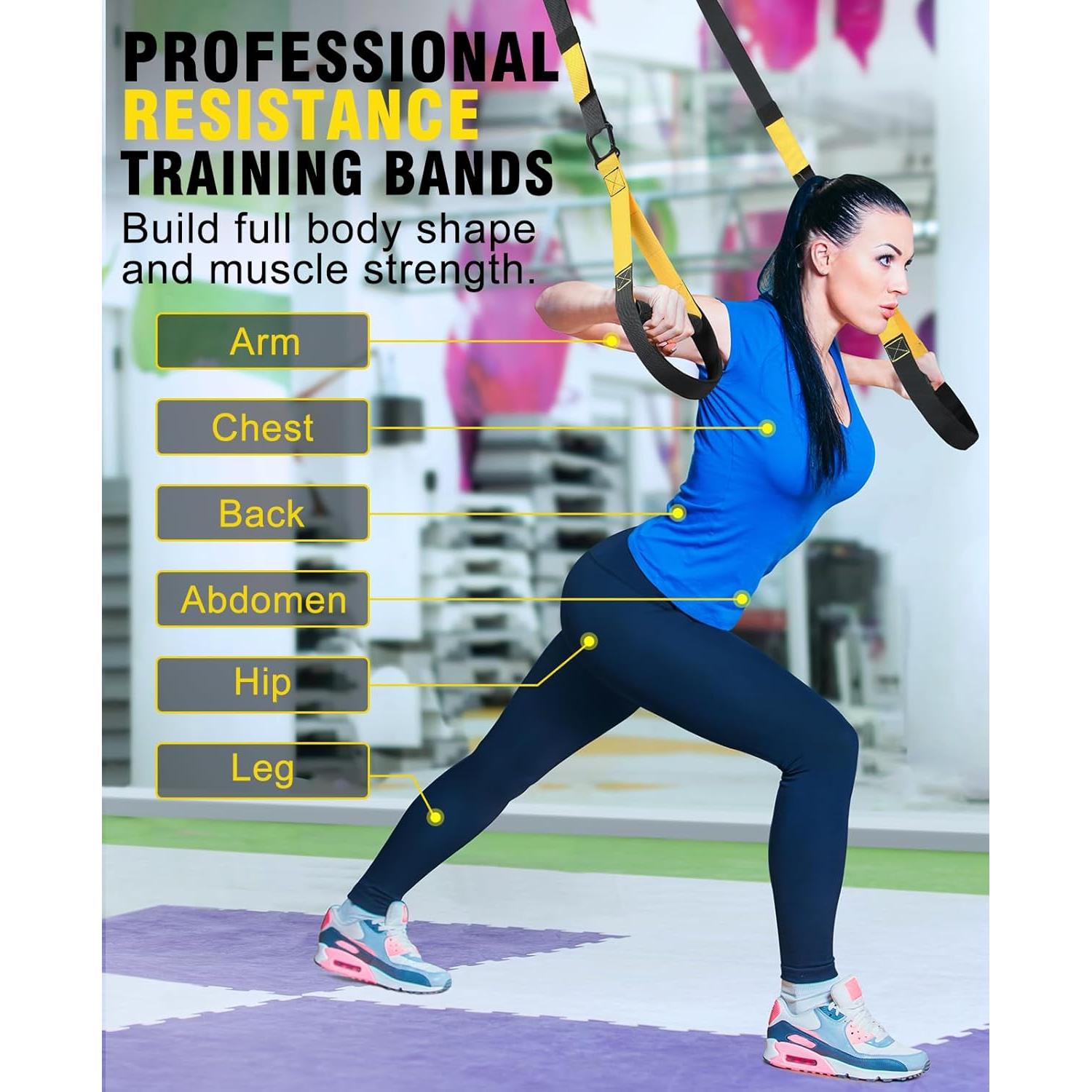 Kit de Entrenamiento de Resistencia TUKTOBE - 5 Piezas para Casa