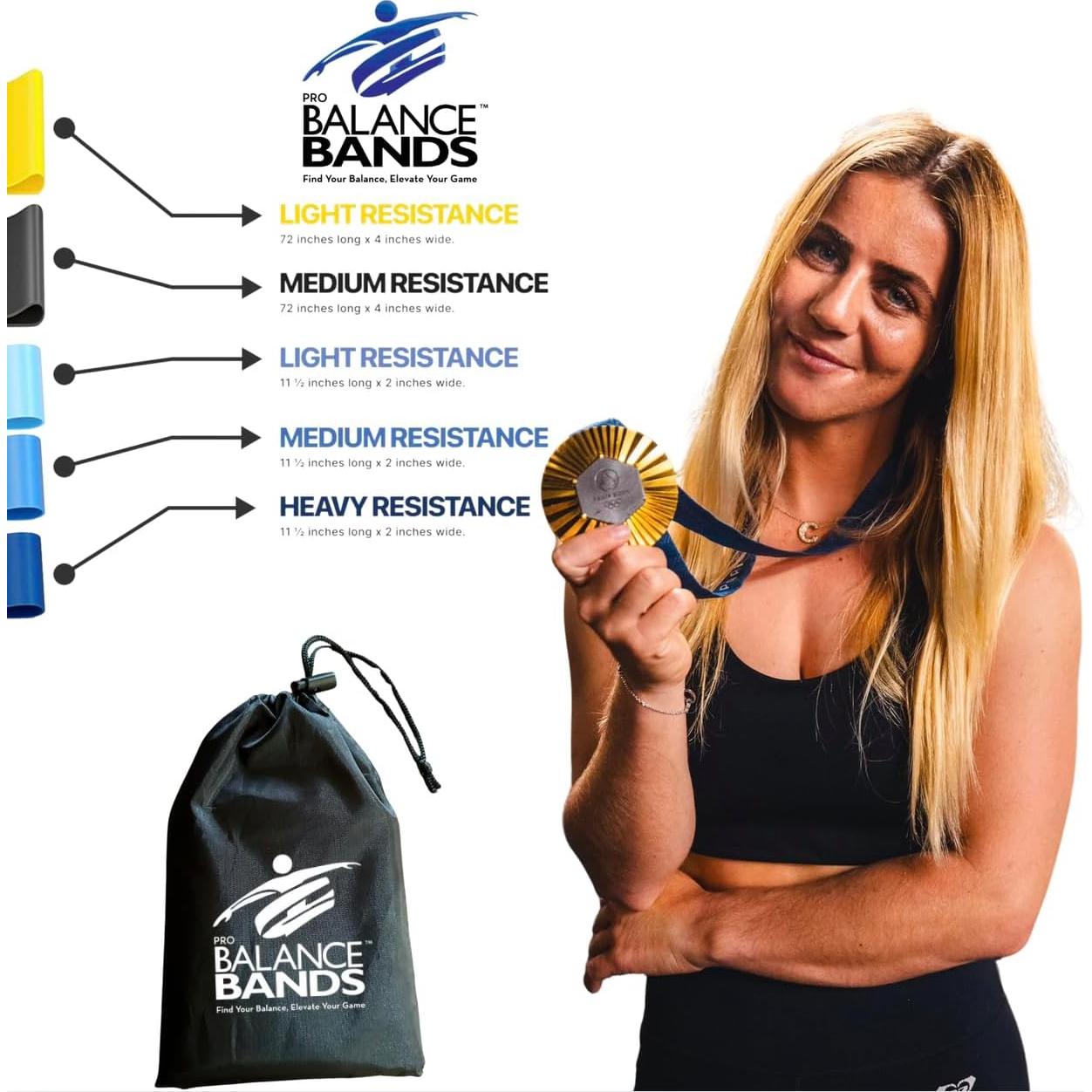 Bandas de Resistencia Pro Balance Bands PBB-01 - 5 Niveles