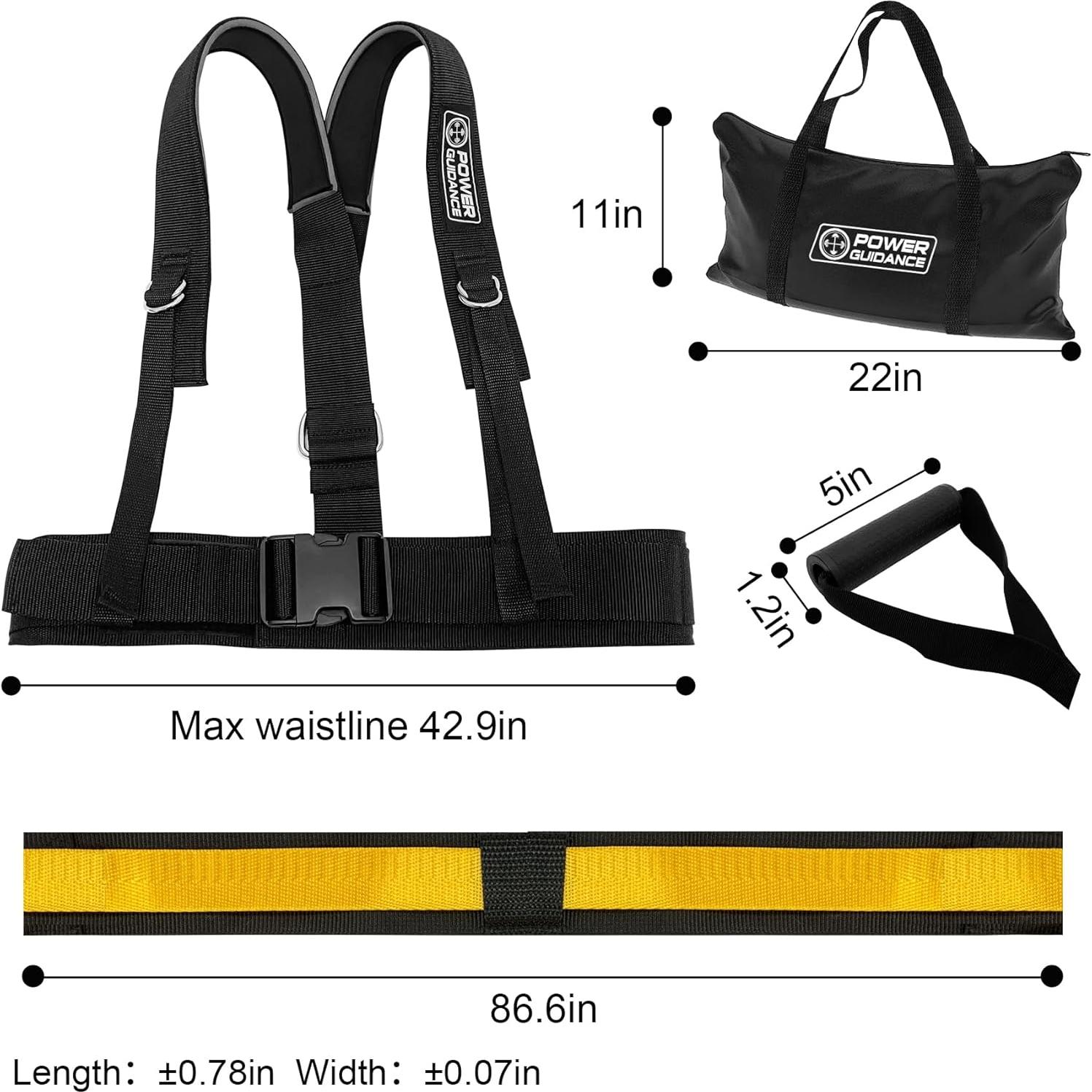 Equipo de Entrenamiento de Velocidad Power Guidance PGTZSF717