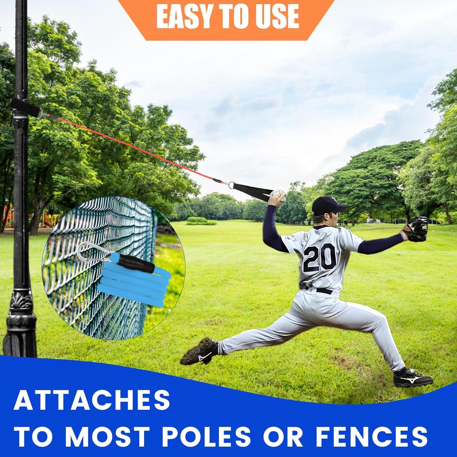 Entrenador de Resistencia de Béisbol Davllin 12-en-1 con Bandas