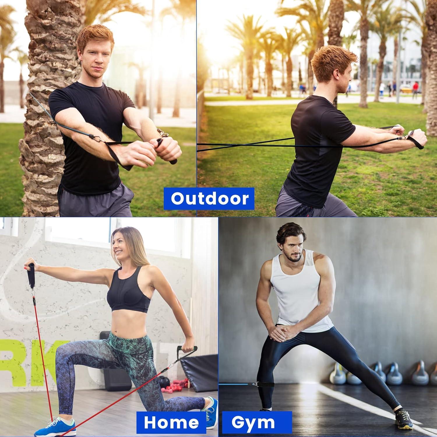 Entrenador de Resistencia de Béisbol Davllin 12-en-1 con Bandas