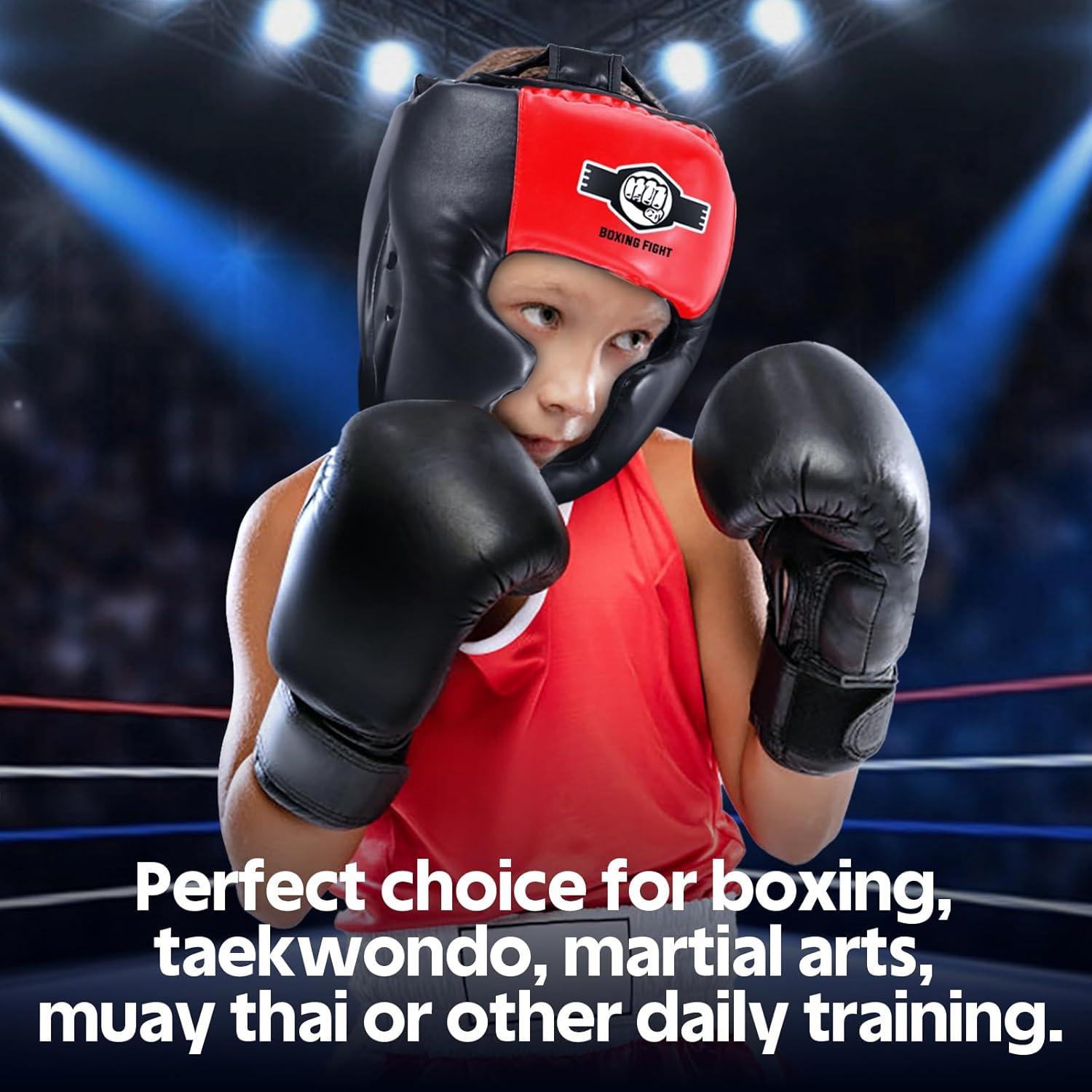 Casco de Boxeo YORWHIN para Entrenamiento y Sparring S/M