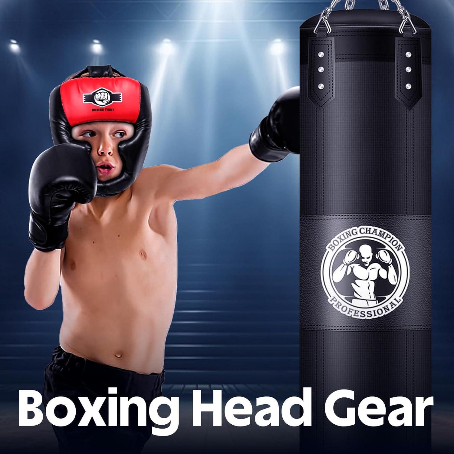 Casco de Boxeo YORWHIN para Entrenamiento y Sparring S/M