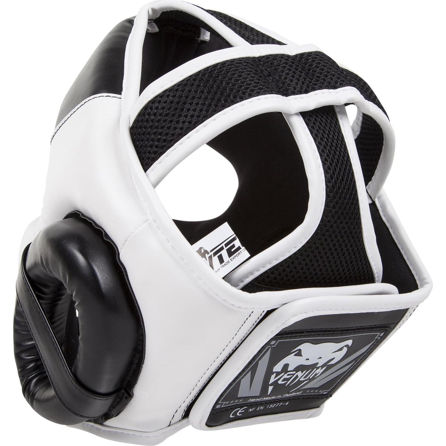 Cabezal Venum Challenger 2.0 Negro/Blanco para Boxeo
