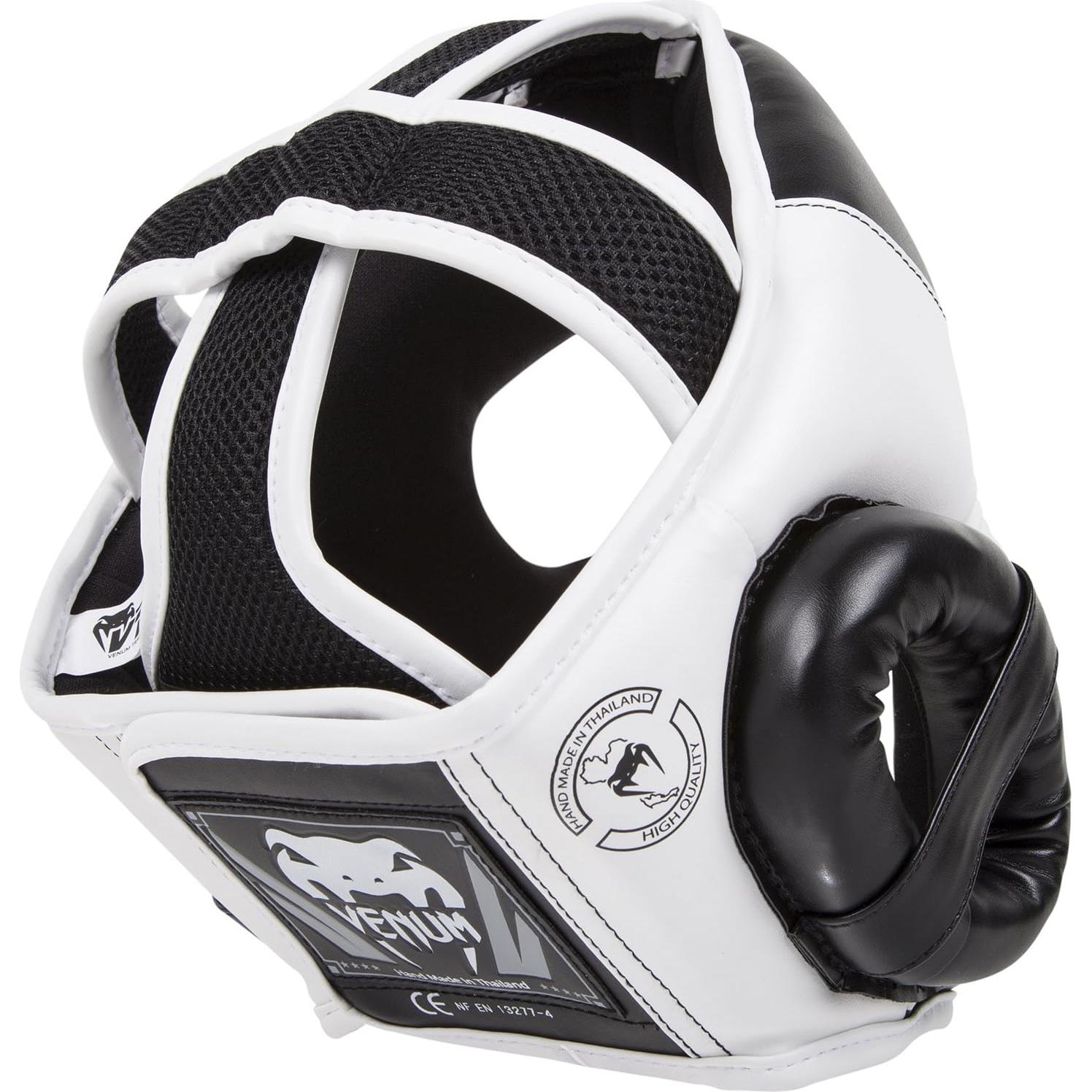 Cabezal Venum Challenger 2.0 Negro/Blanco para Boxeo