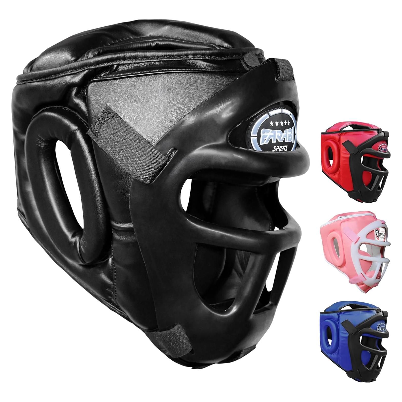 Cabezal de Boxeo Grill Farabi Sports Negro 23.4x22x15 cm