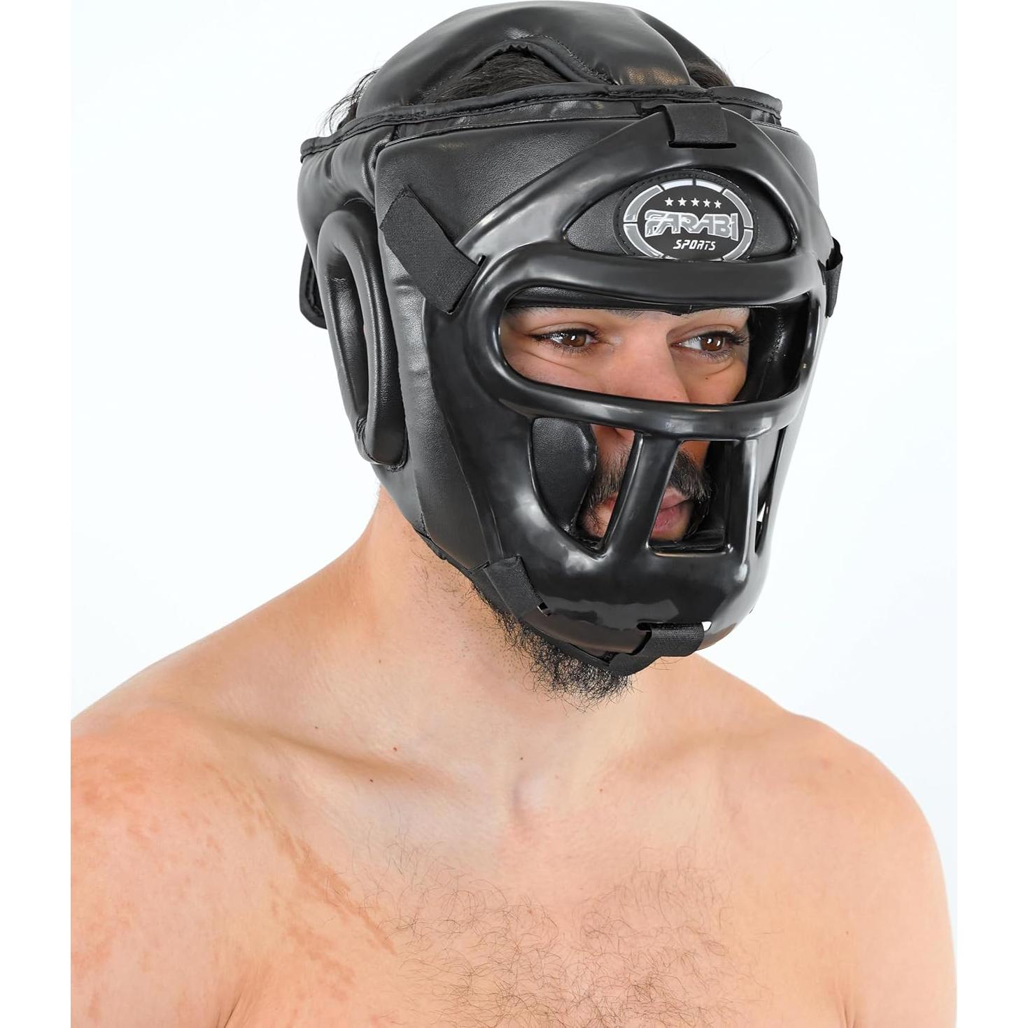 Cabezal de Boxeo Grill Farabi Sports Negro 23.4x22x15 cm