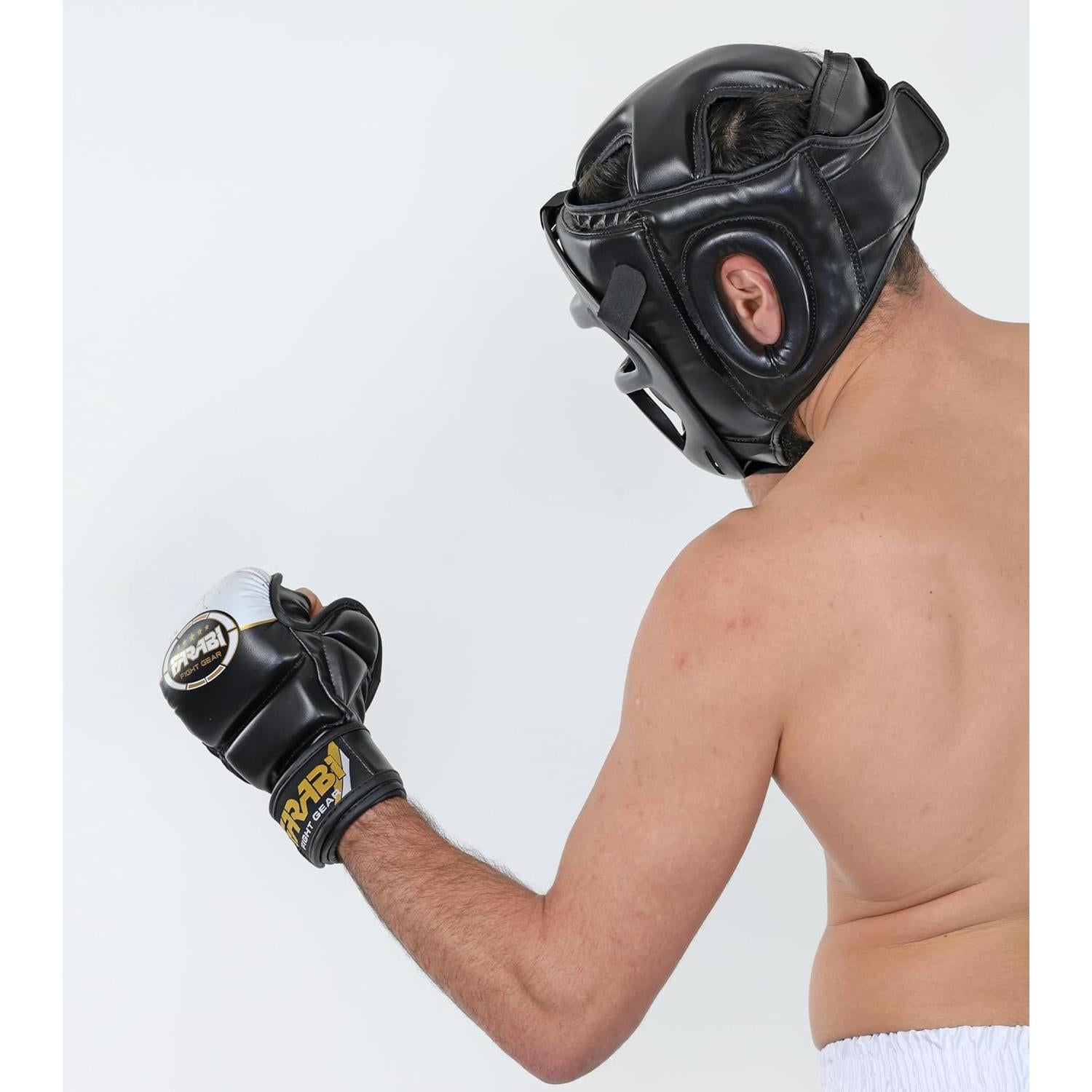 Cabezal de Boxeo Grill Farabi Sports Negro 23.4x22x15 cm