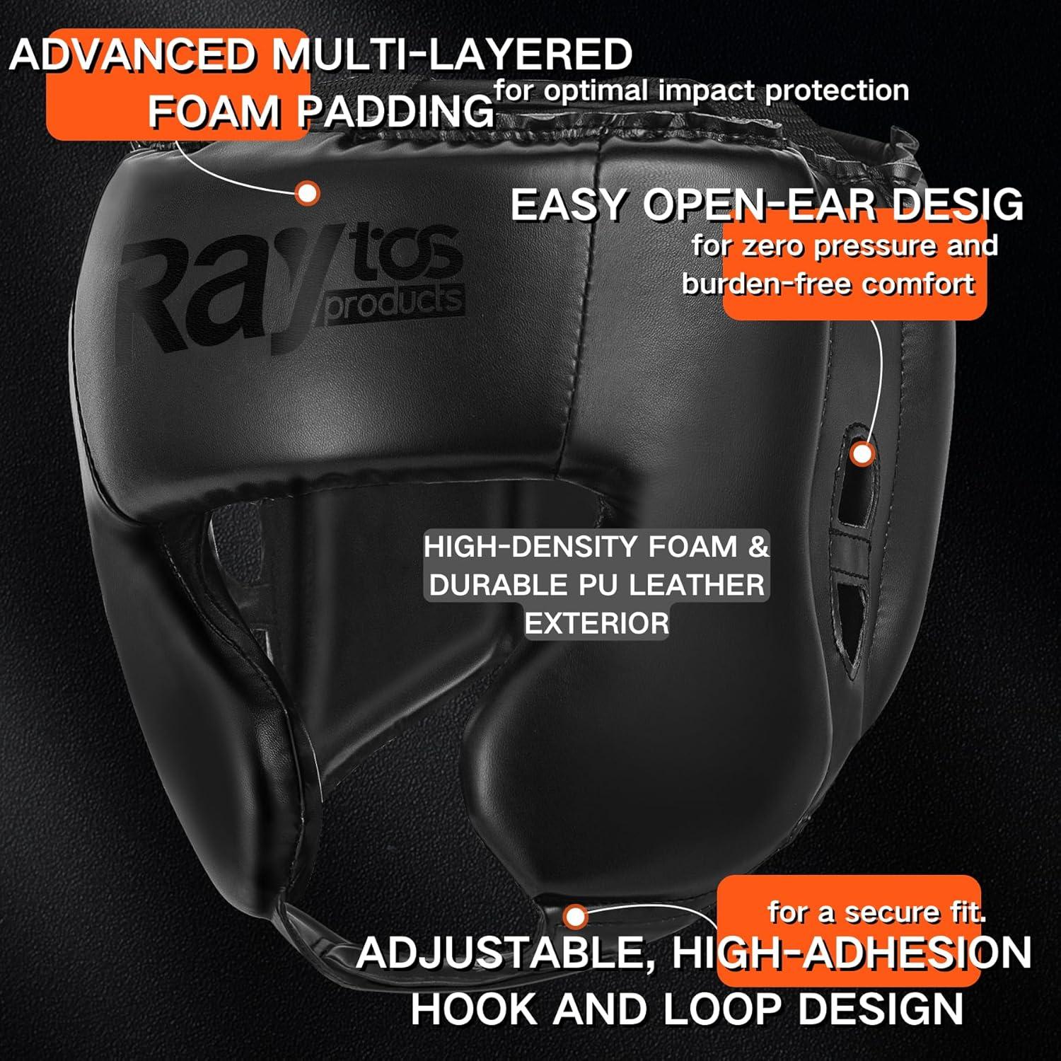 Cabezal de Boxeo Raytos RY-HT10 Ligero 210g PU Unisex