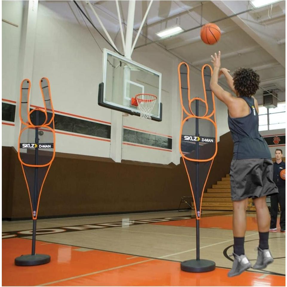 Maniquí Defensivo SKLZ D-Man Naranja Ajustable 1.68 a 2.44 m