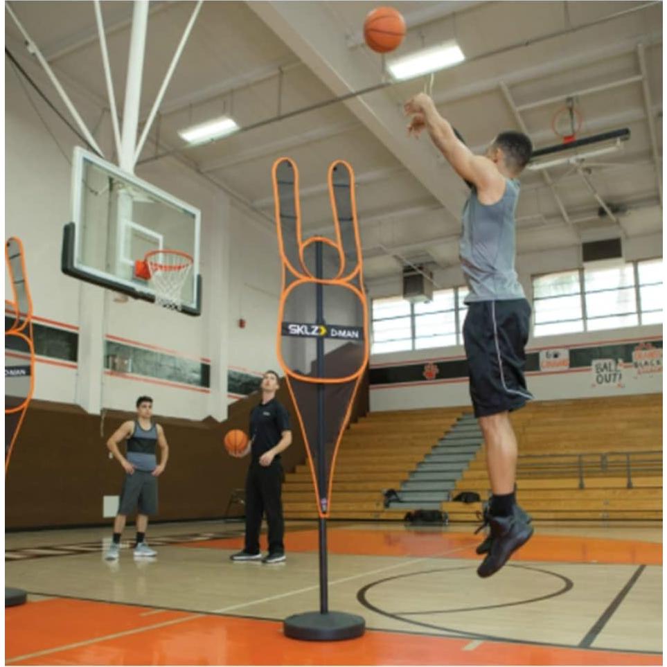 Maniquí Defensivo SKLZ D-Man Naranja Ajustable 1.68 a 2.44 m