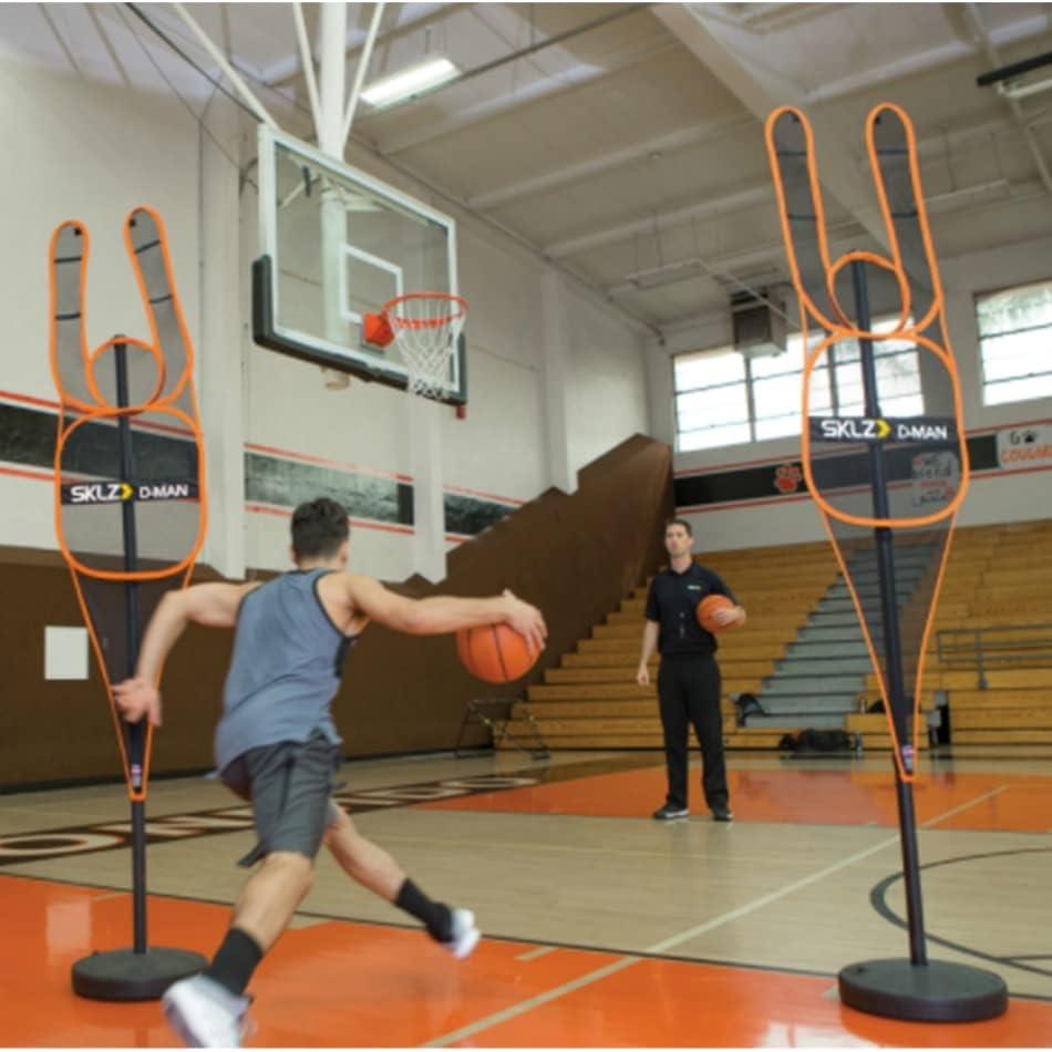 Maniquí Defensivo SKLZ D-Man Naranja Ajustable 1.68 a 2.44 m