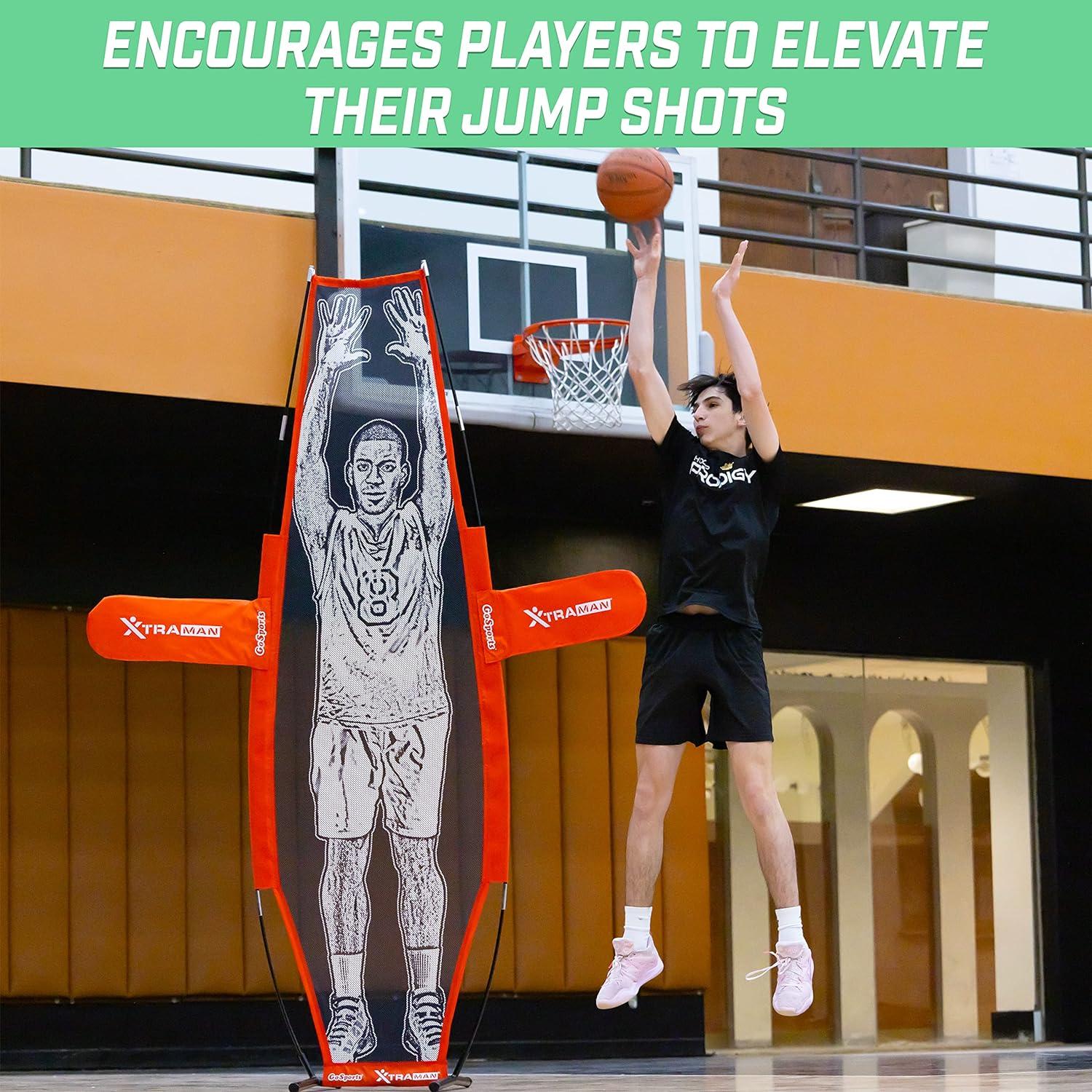 Maniquí Defensor de Baloncesto GoSports XTRAMAN 2.13m